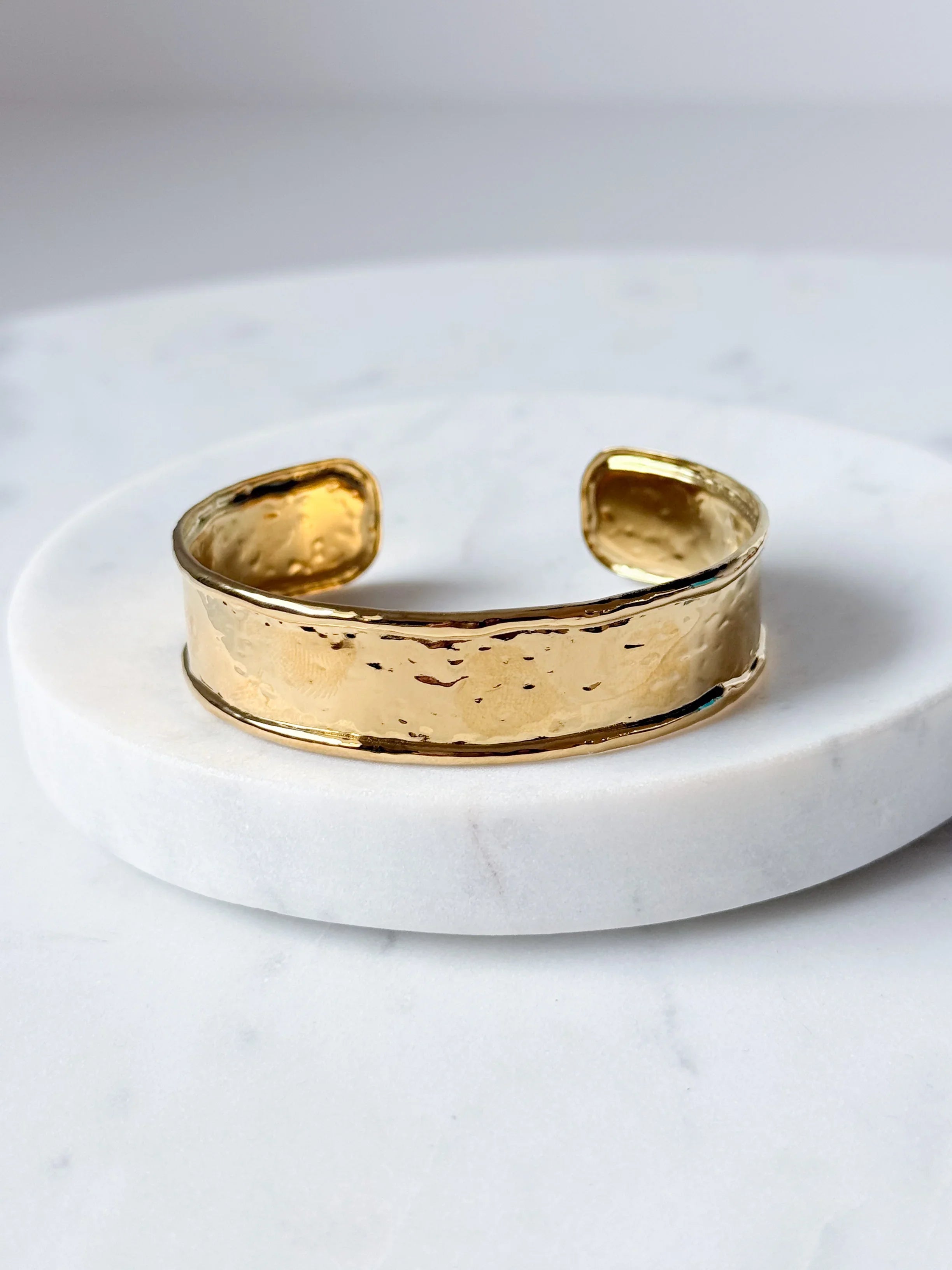 Lotus Statement Cuff | Thin