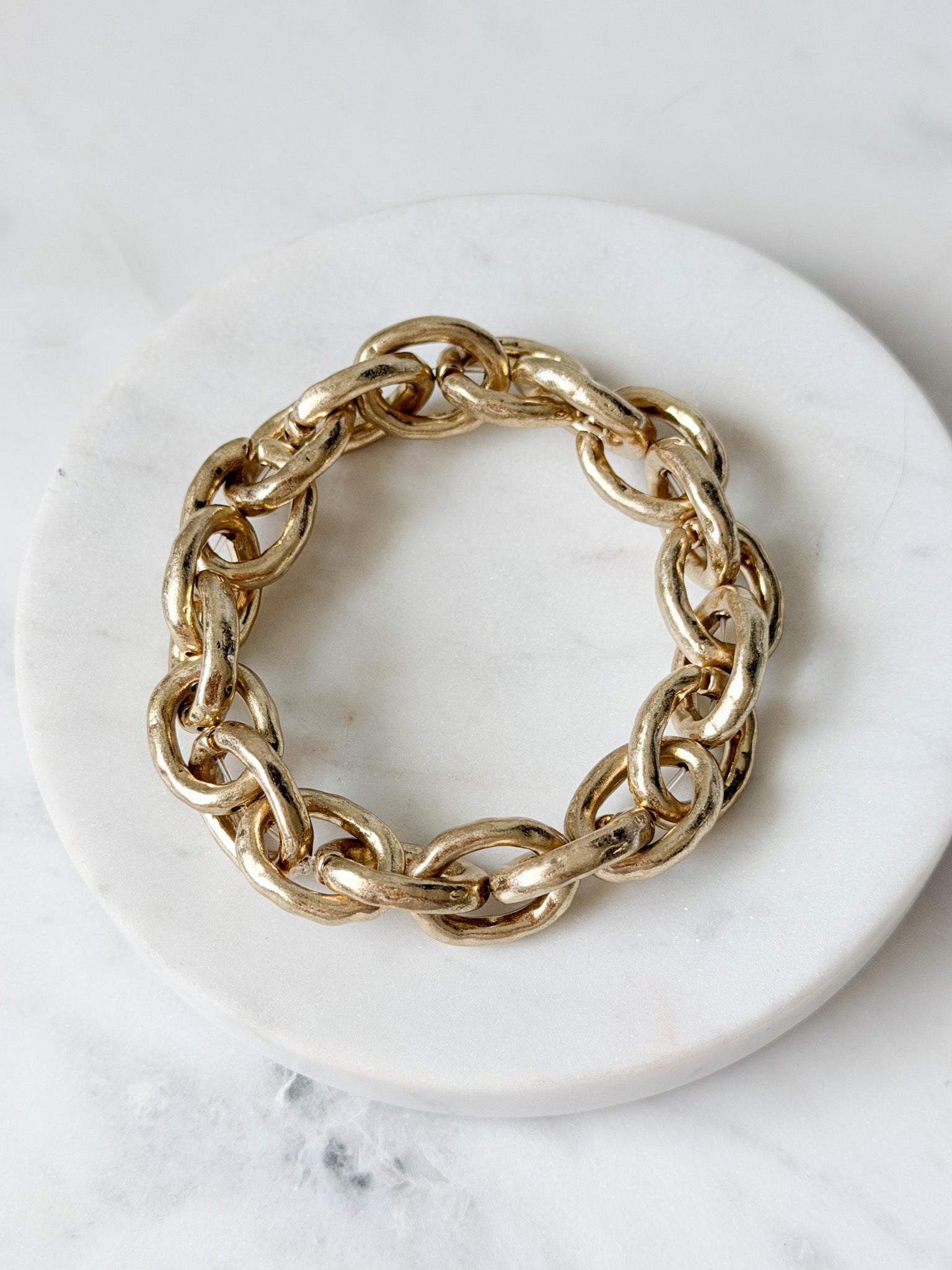 Staple Link Bracelet