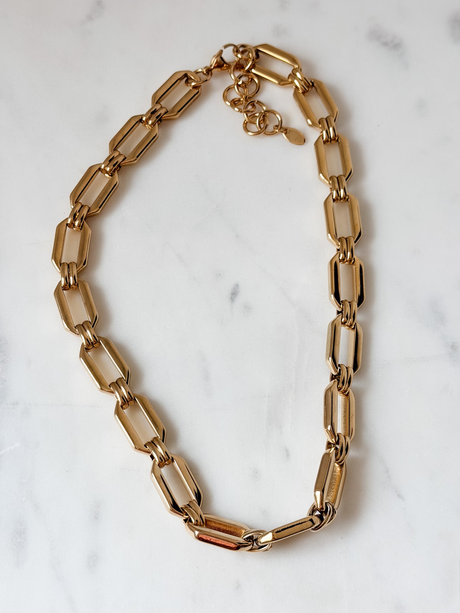 Gianna Necklace | 18k Plated