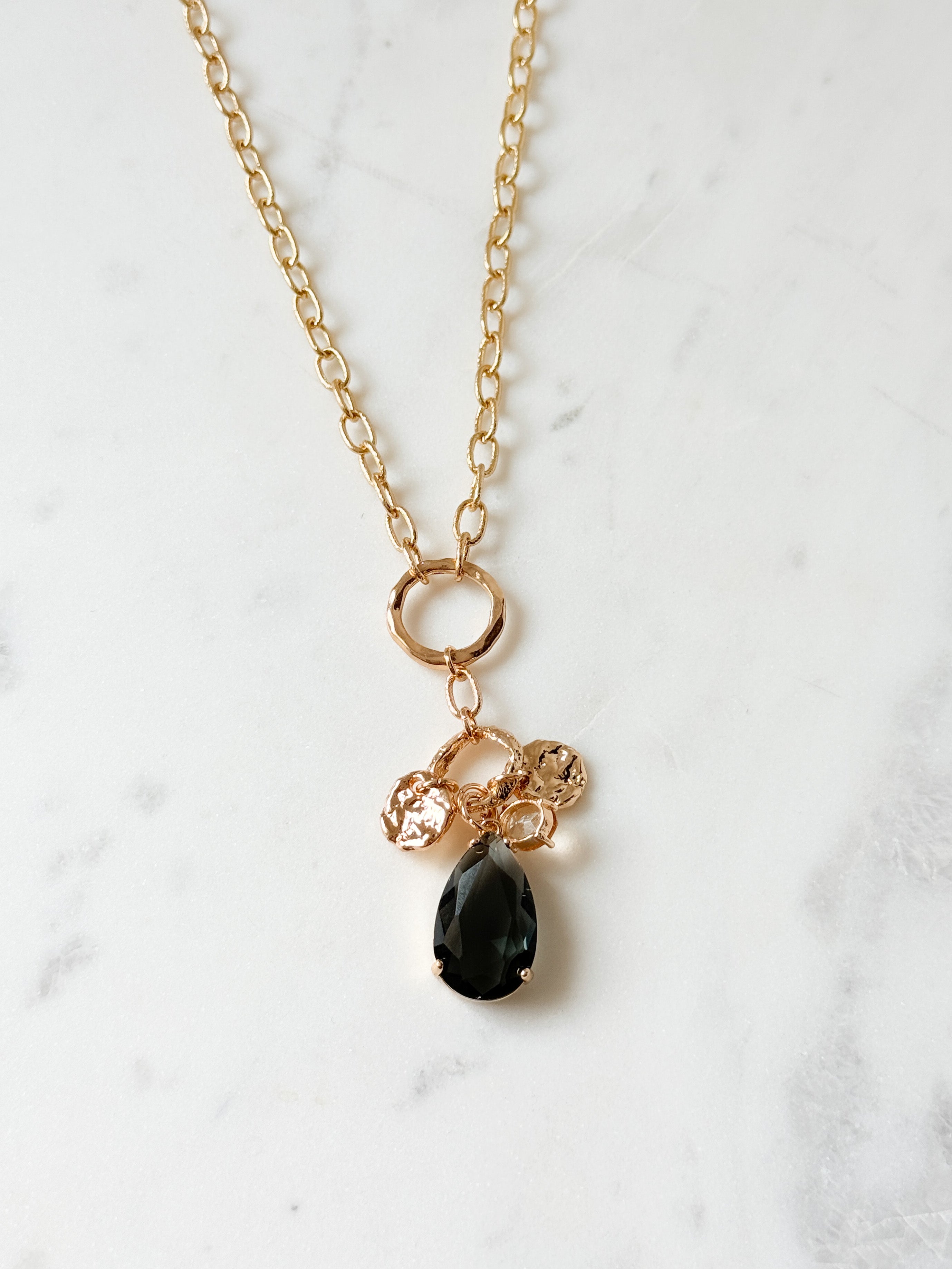 Bejeweled Long Necklace