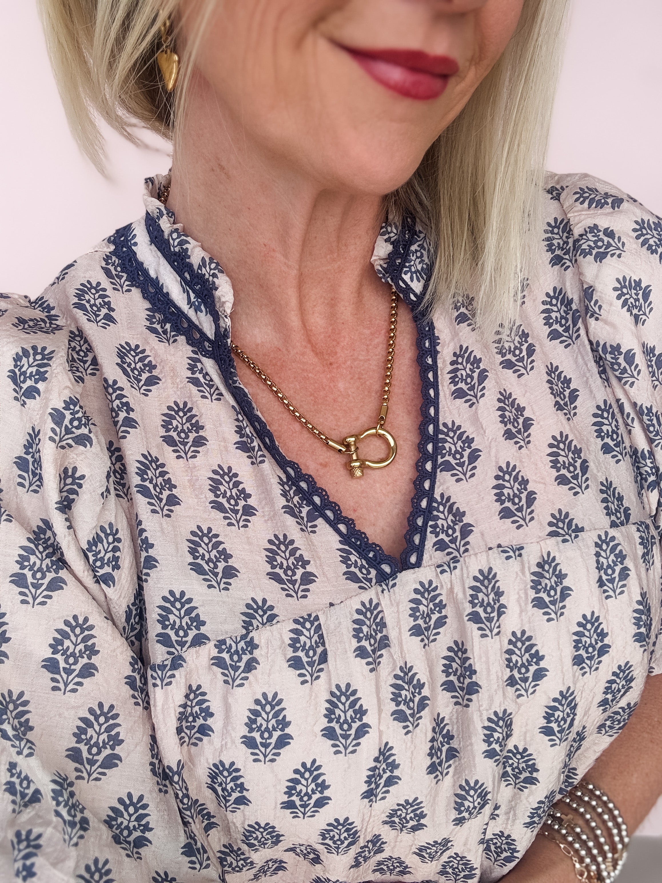 Horseshoe Toggle Necklace