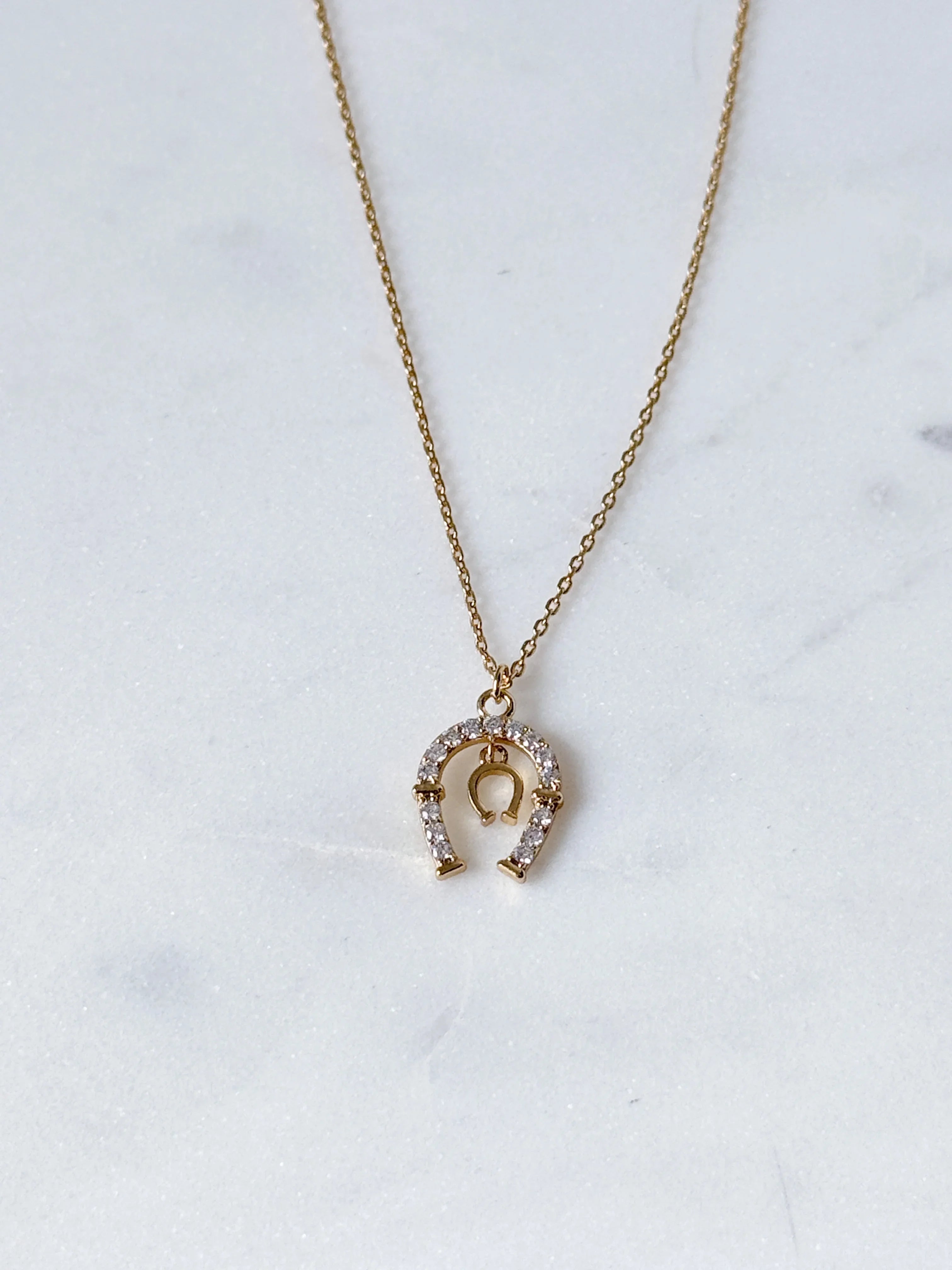 Double Up Luck Necklace