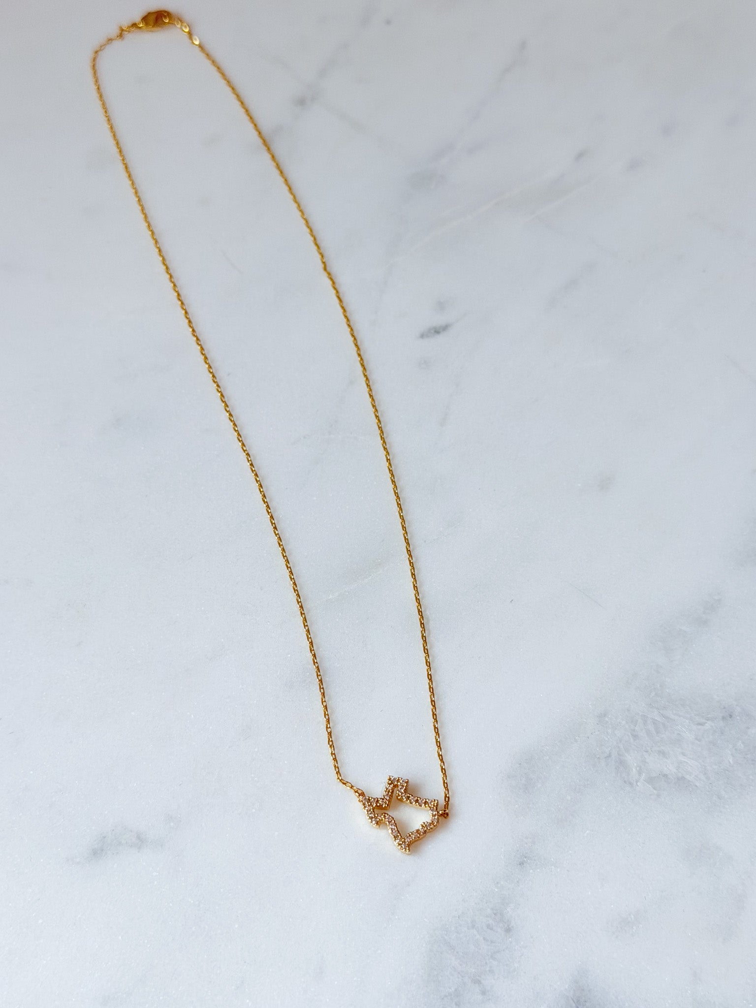 Home State Gold Necklace