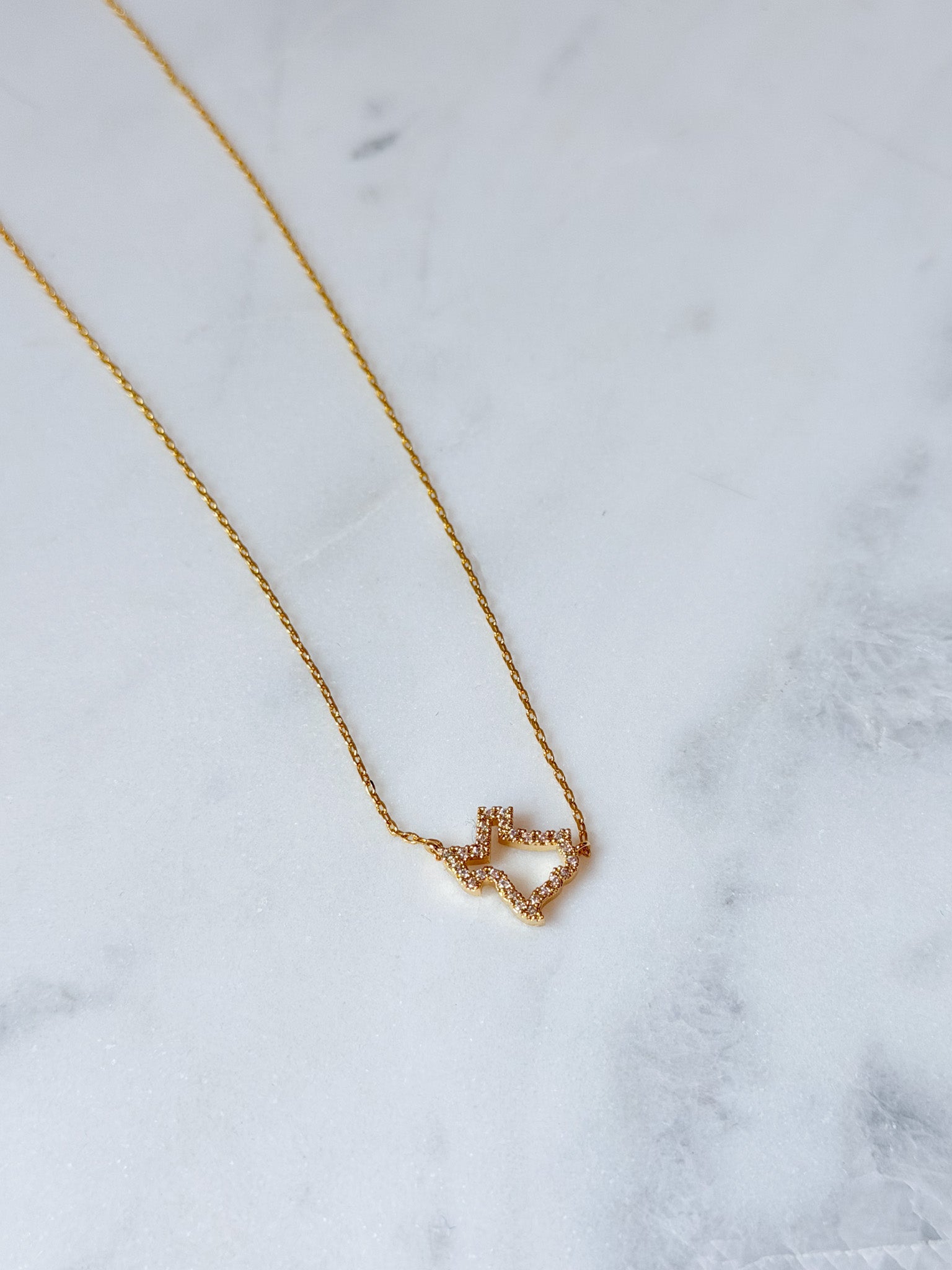 Home State Gold Necklace