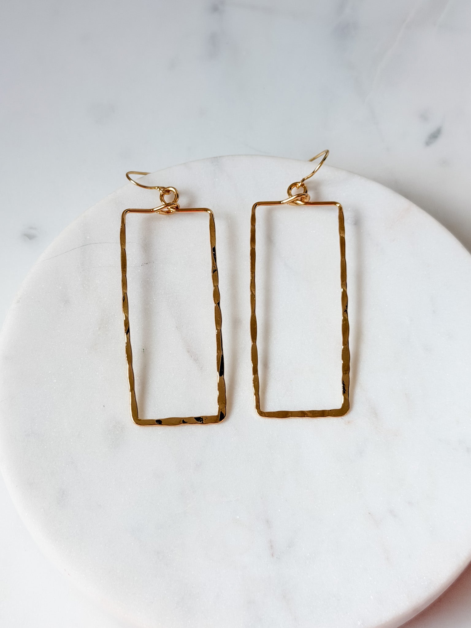 Frame of Mind Earrings | Gold