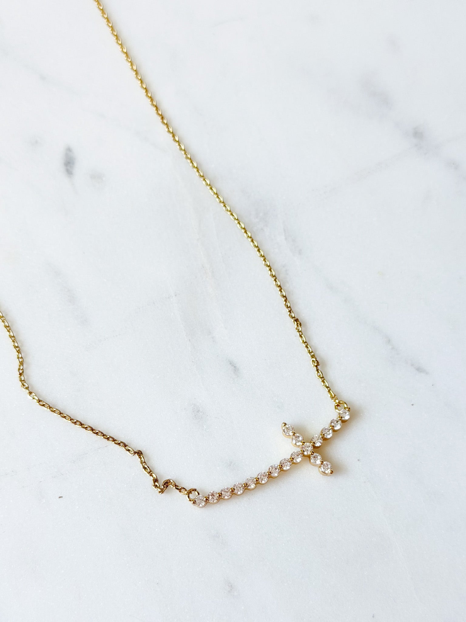 Cross & Shine Necklace