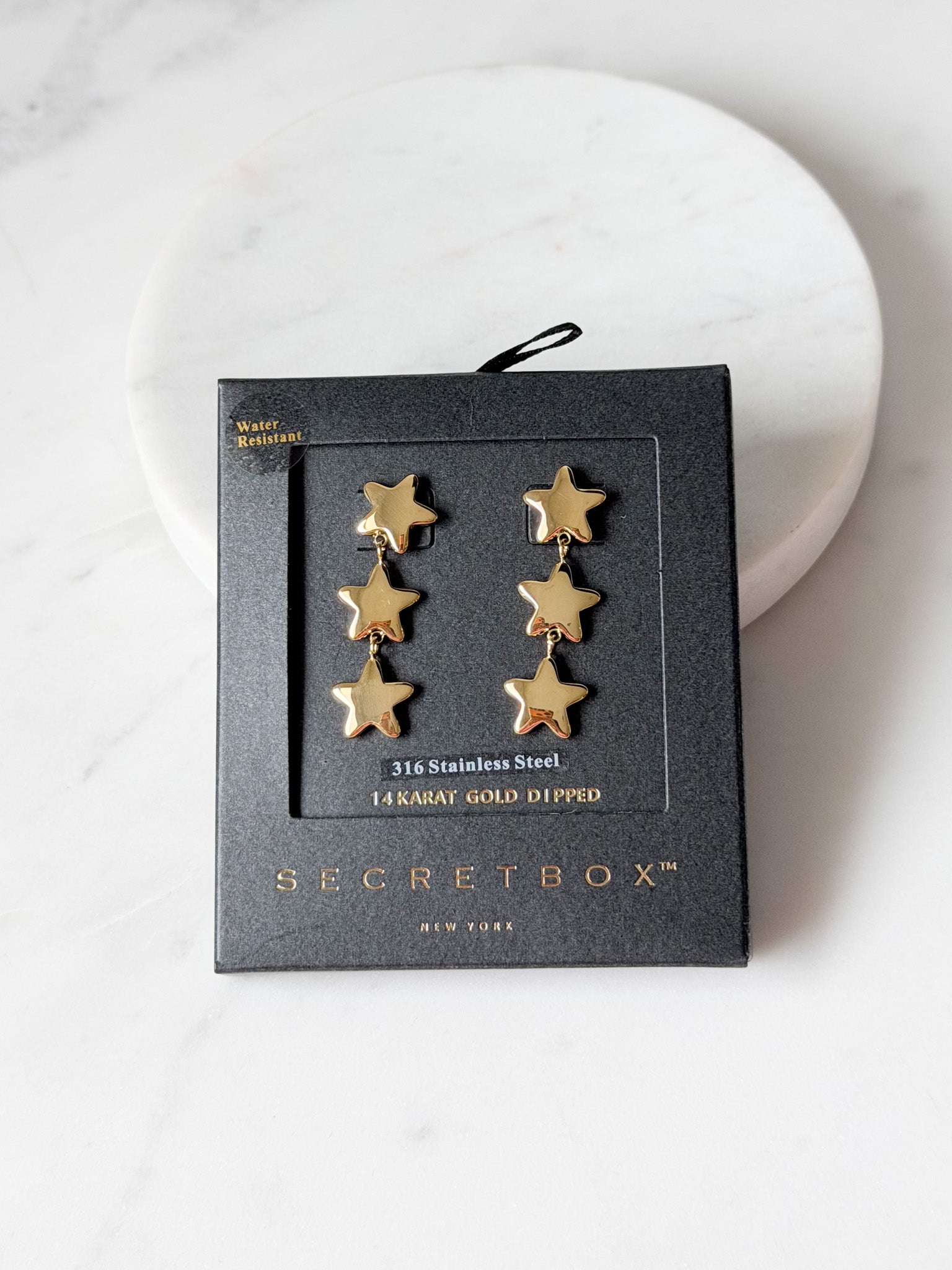 Star Spangled Drop Earrings