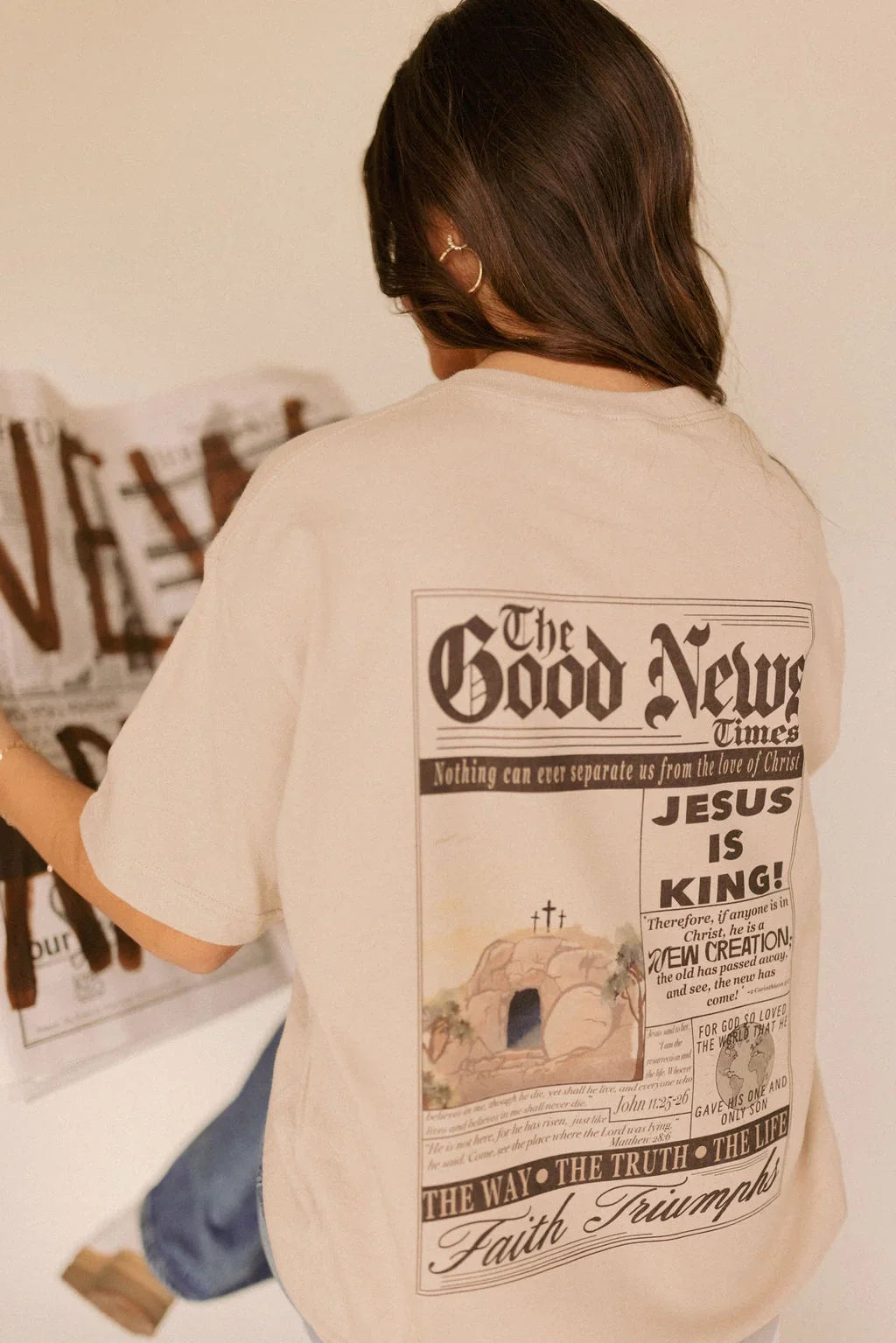 Sunday Morning Good News Tee