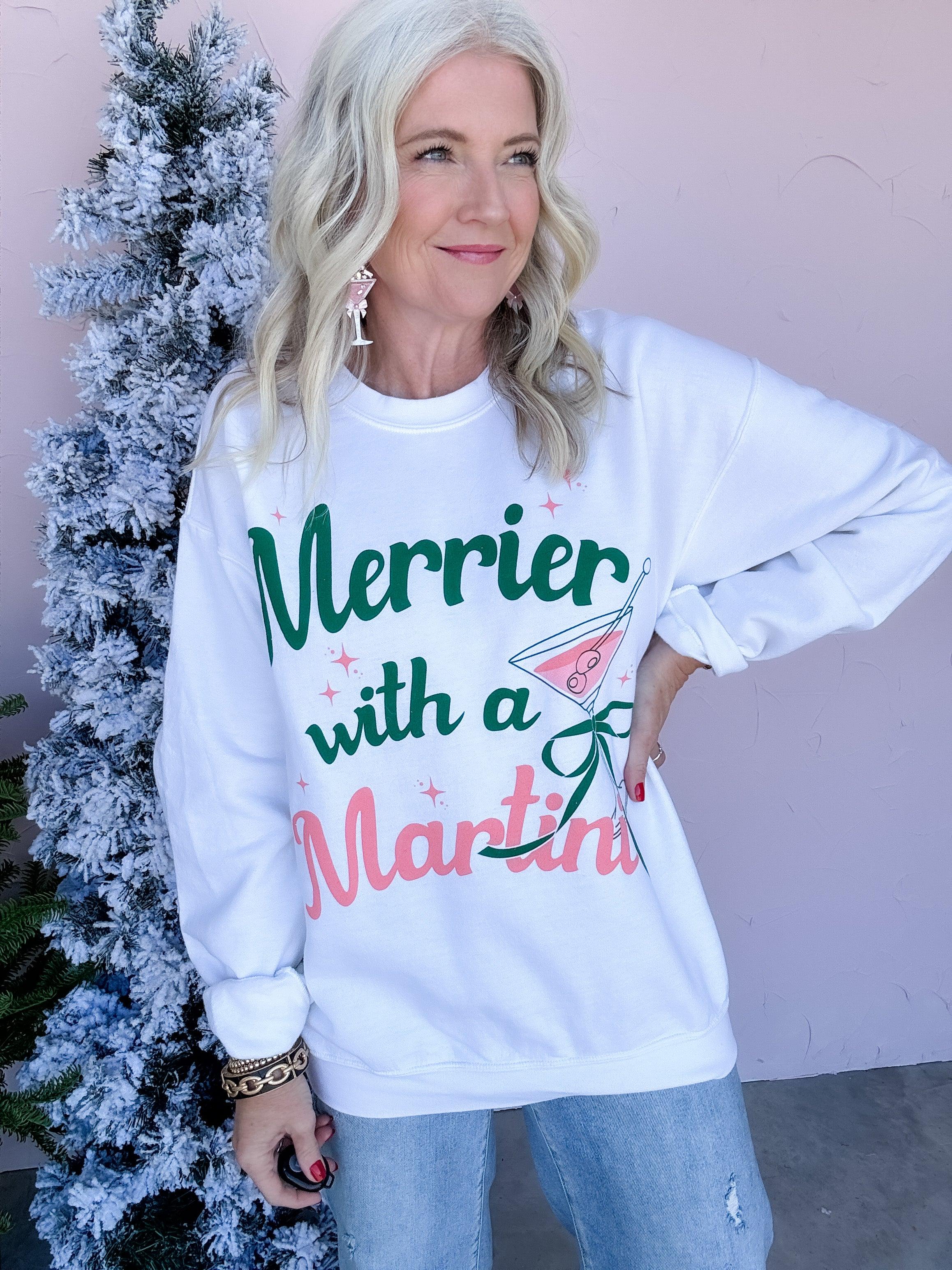 Merry Martini Sweatshirt