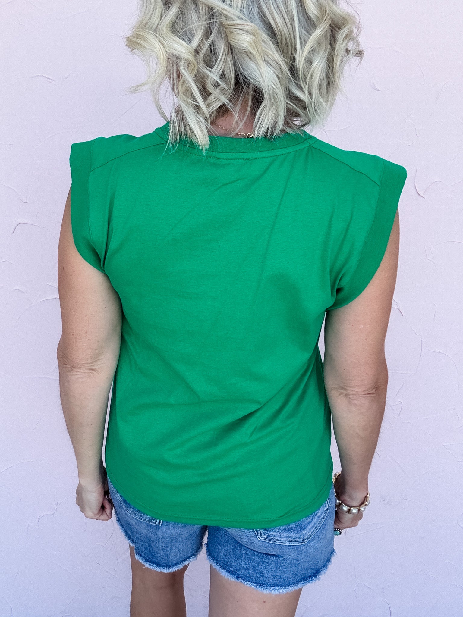 Stamped in Bloom Top