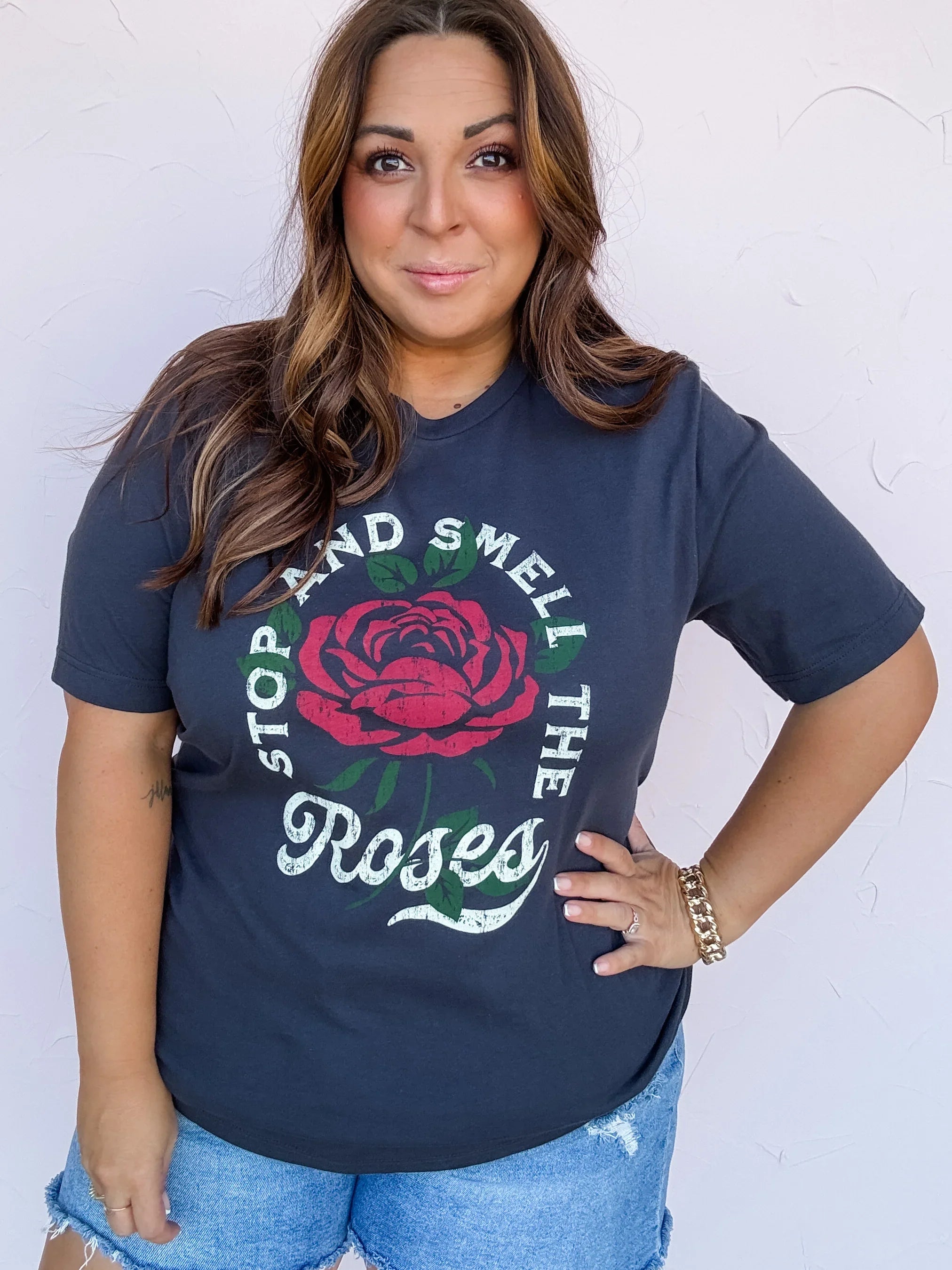 Stop & Smell The Roses Tee