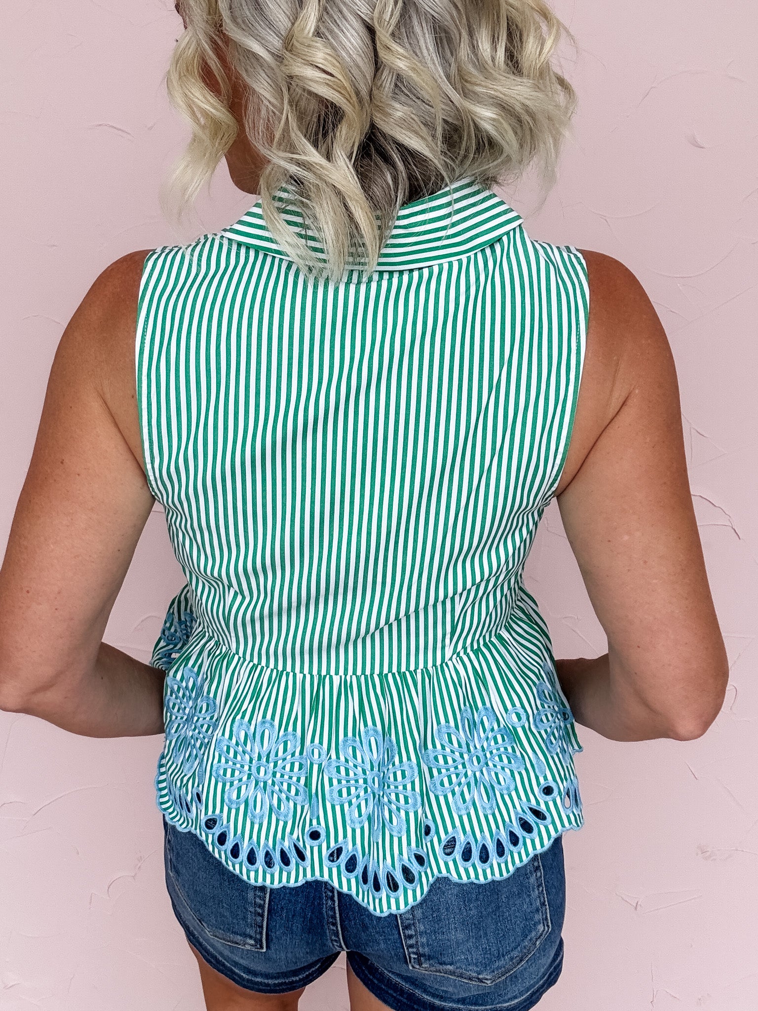 Match Point Stripe Top