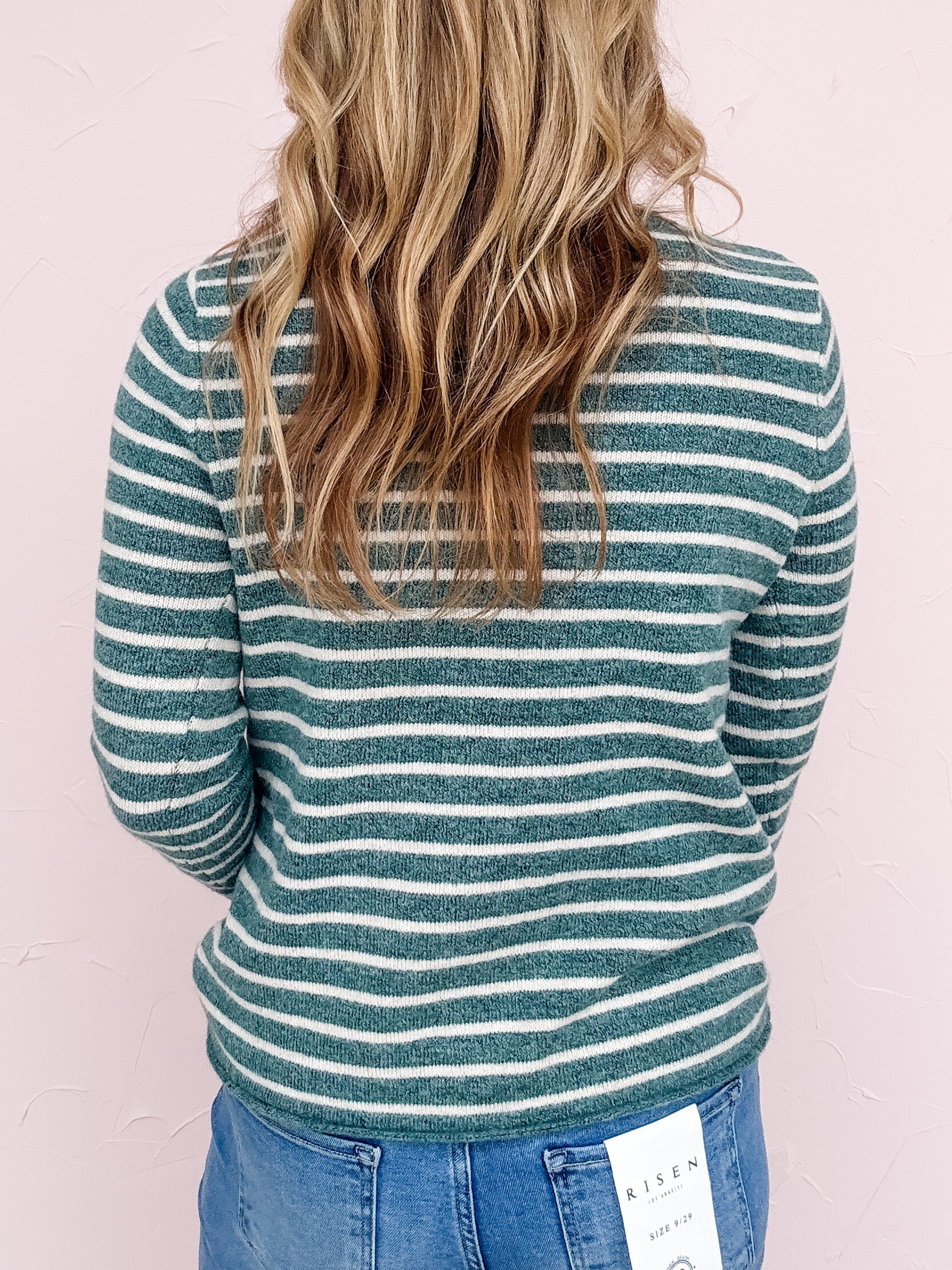 Larkspur Stripe Sweater