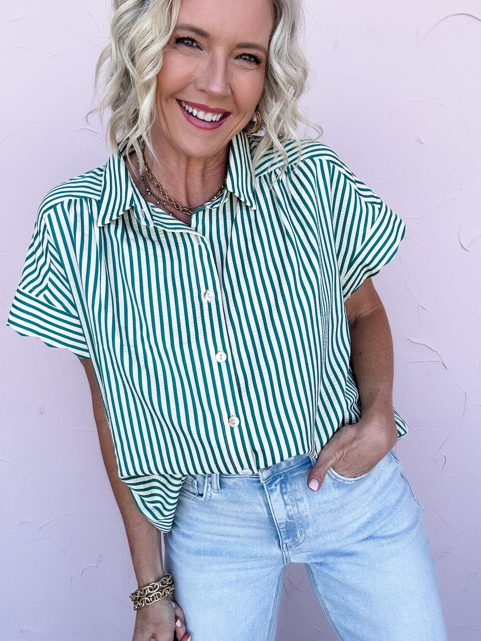 Pinecrest Stripe Top