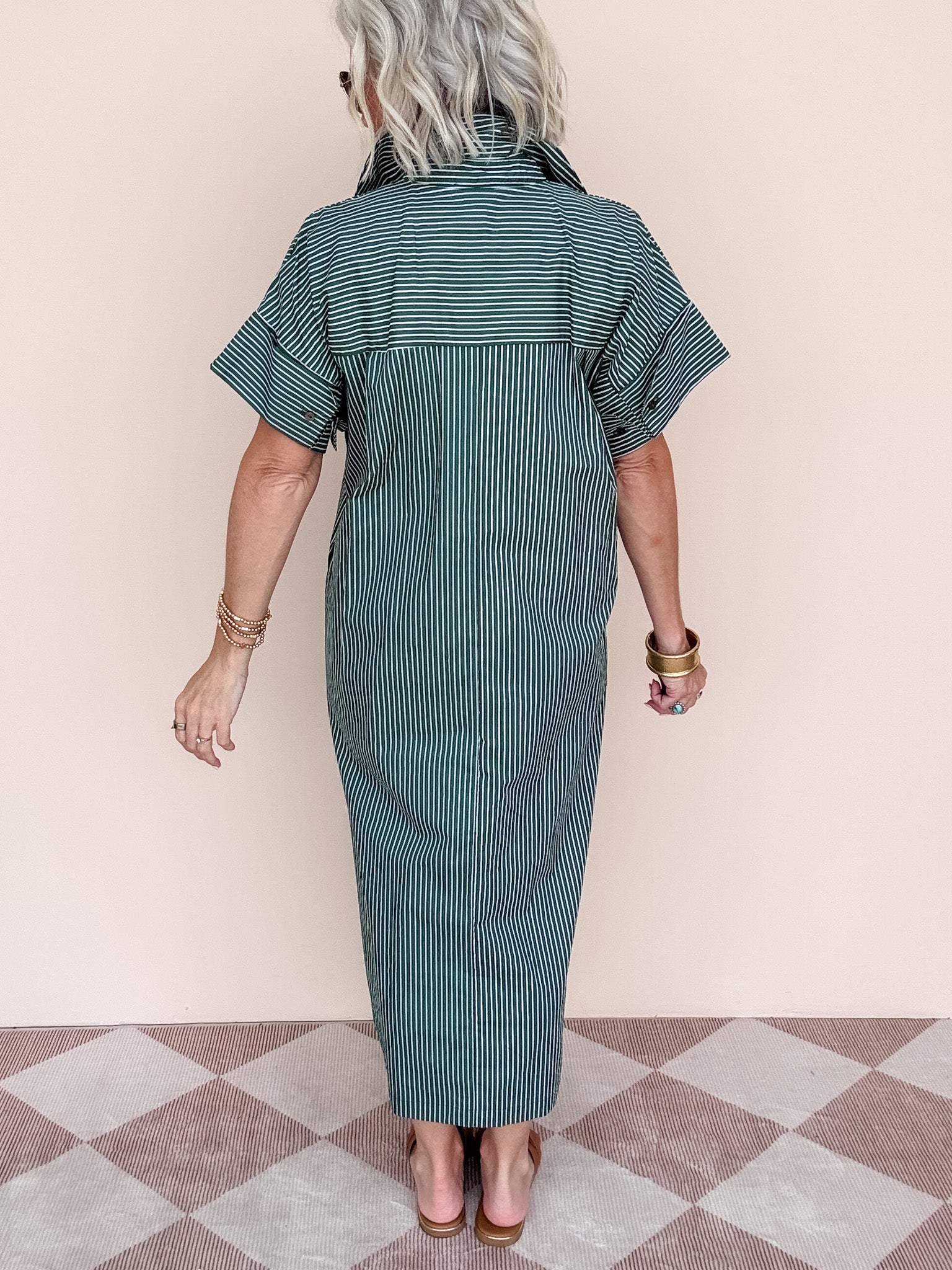 Winslow Dress | Hunter Green