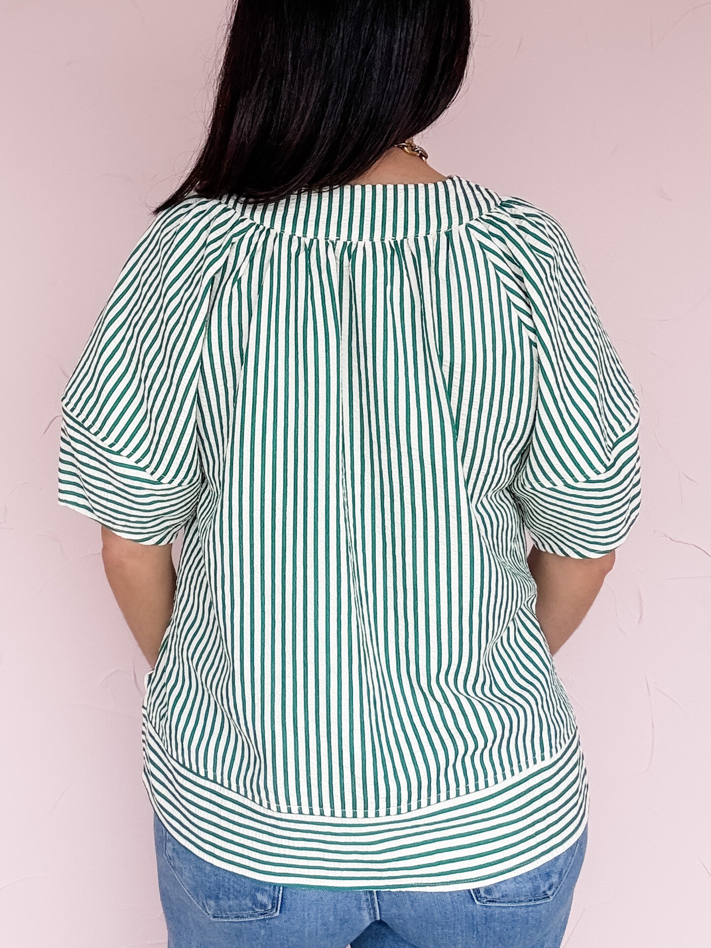 Balance Beam Striped Top