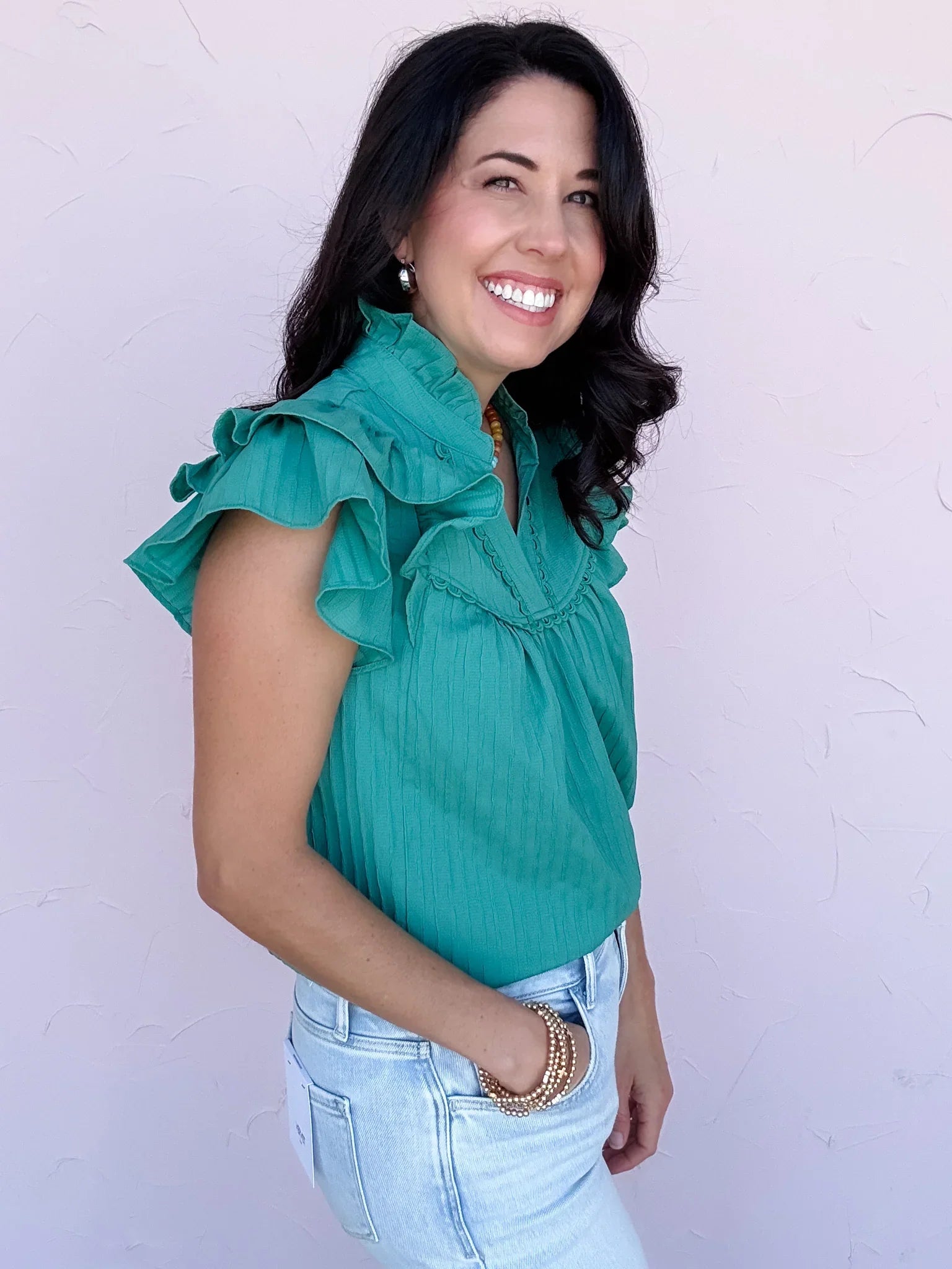 Emerald Whisper Top