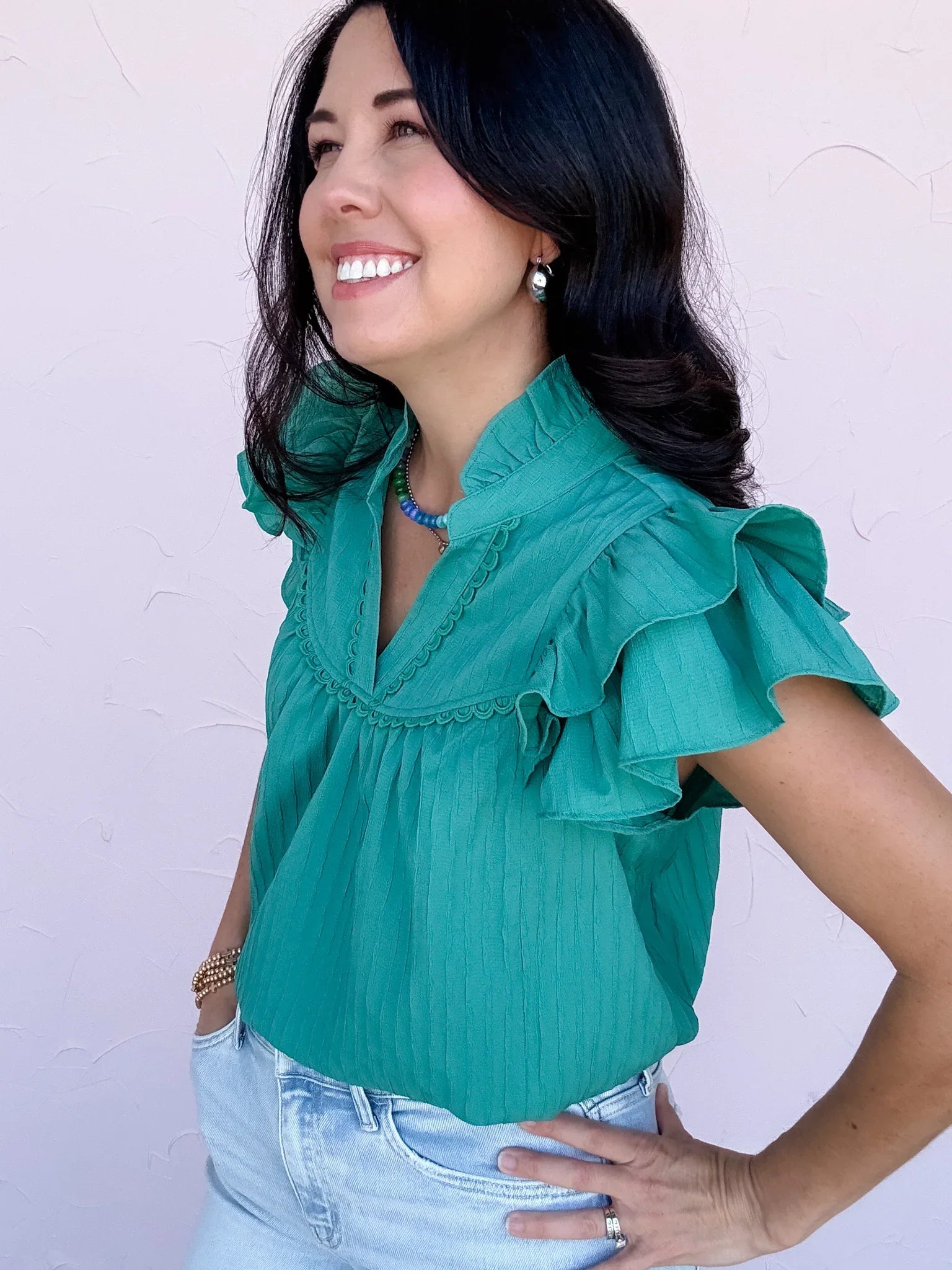 Emerald Whisper Top