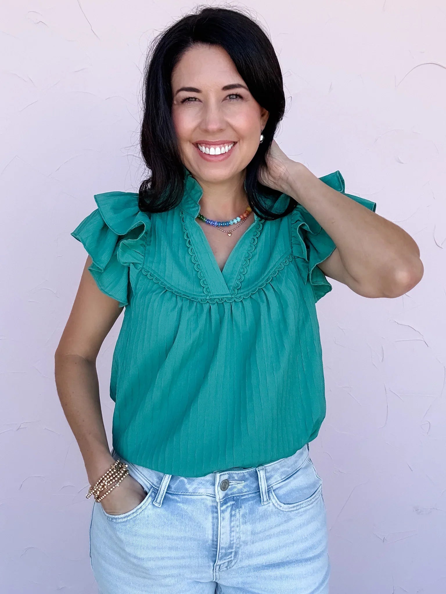 Emerald Whisper Top