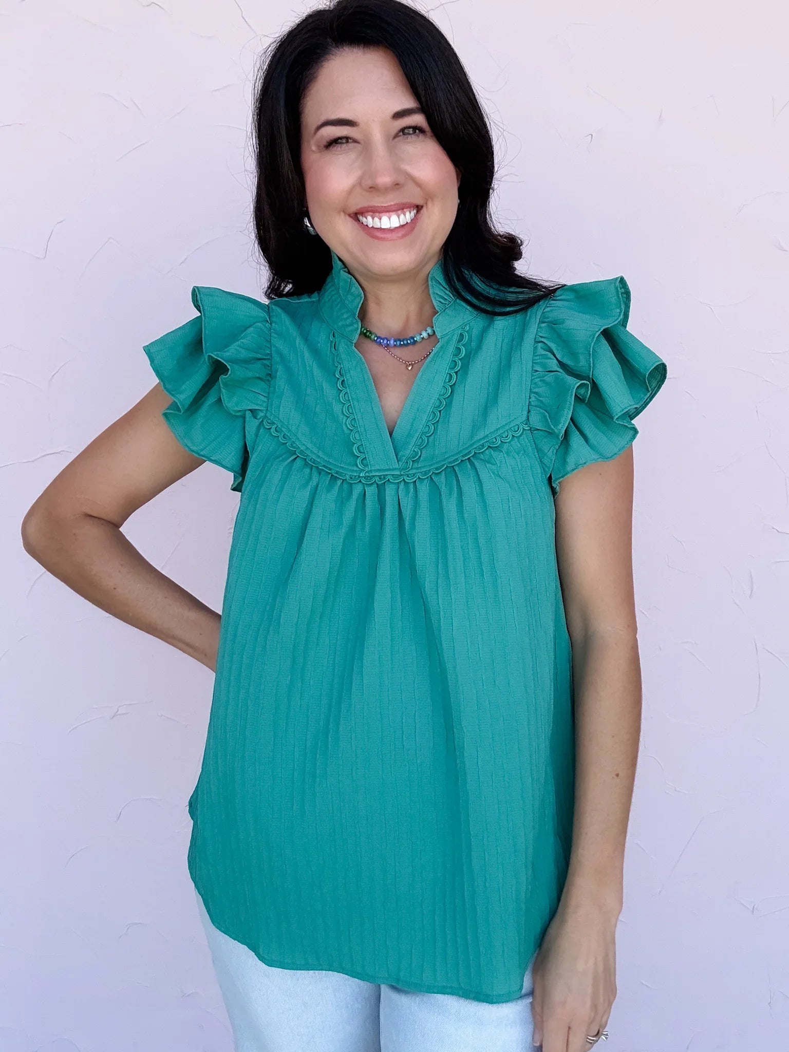 Emerald Whisper Top