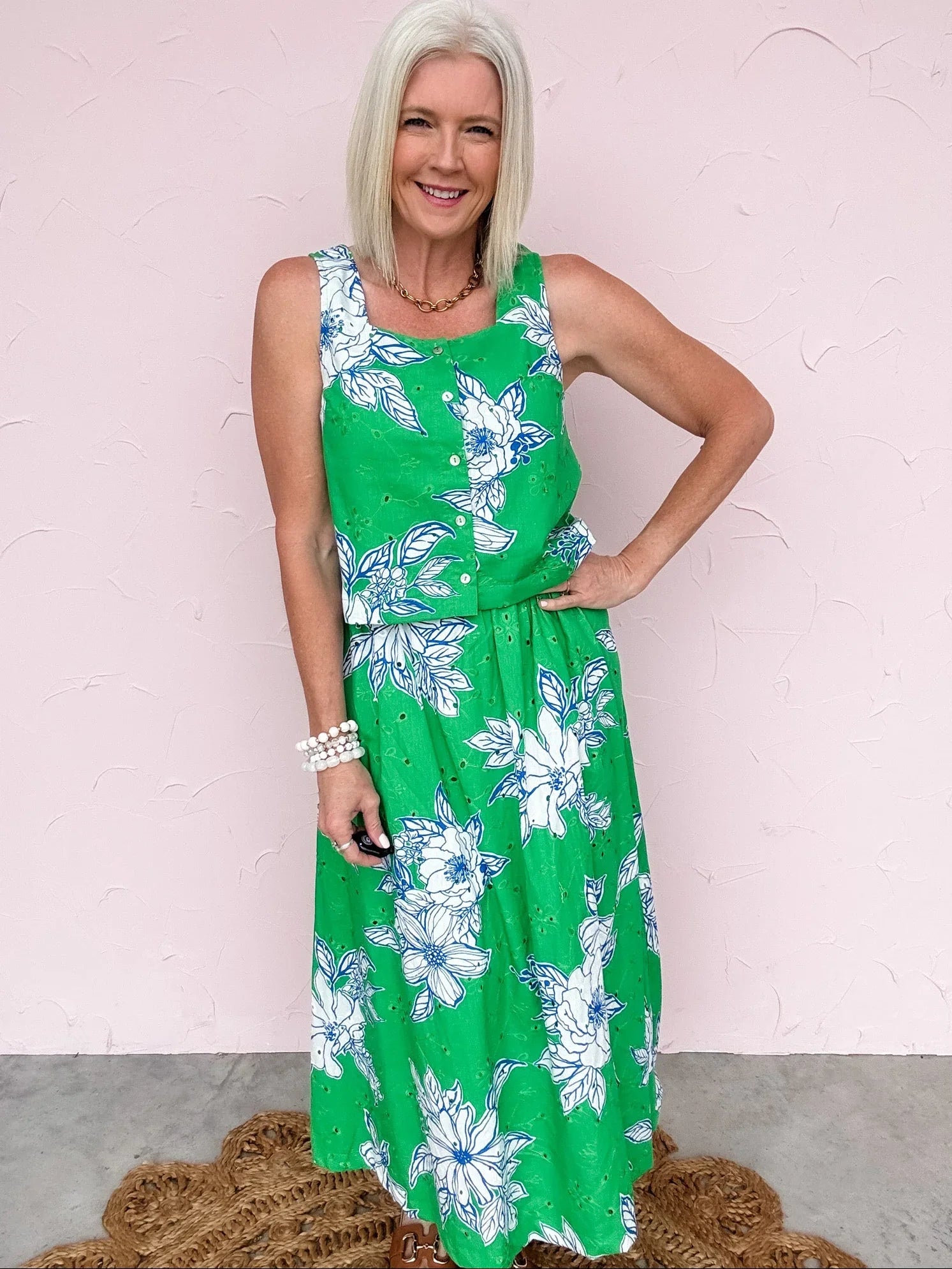 Marina Isle Eyelet Skirt