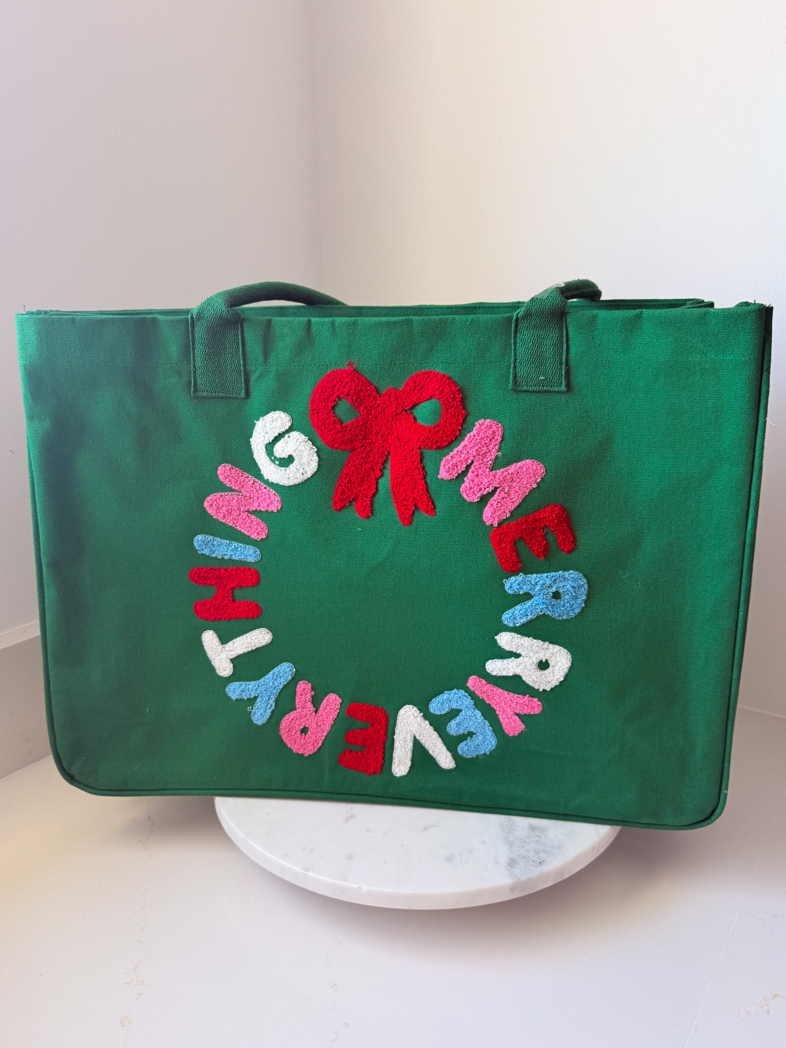 Merry Everything Boucle Tote