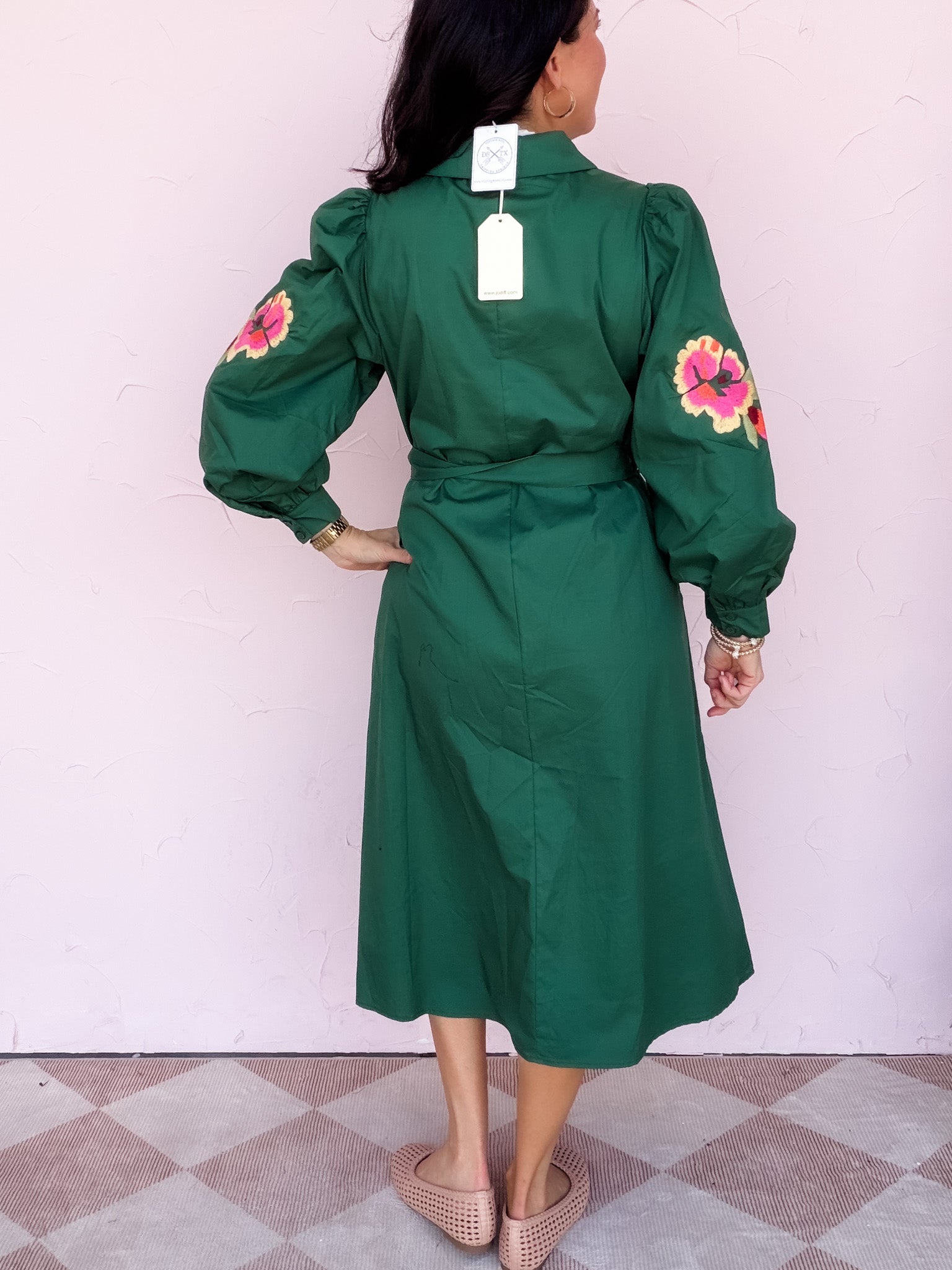 Stitched in Color Dress