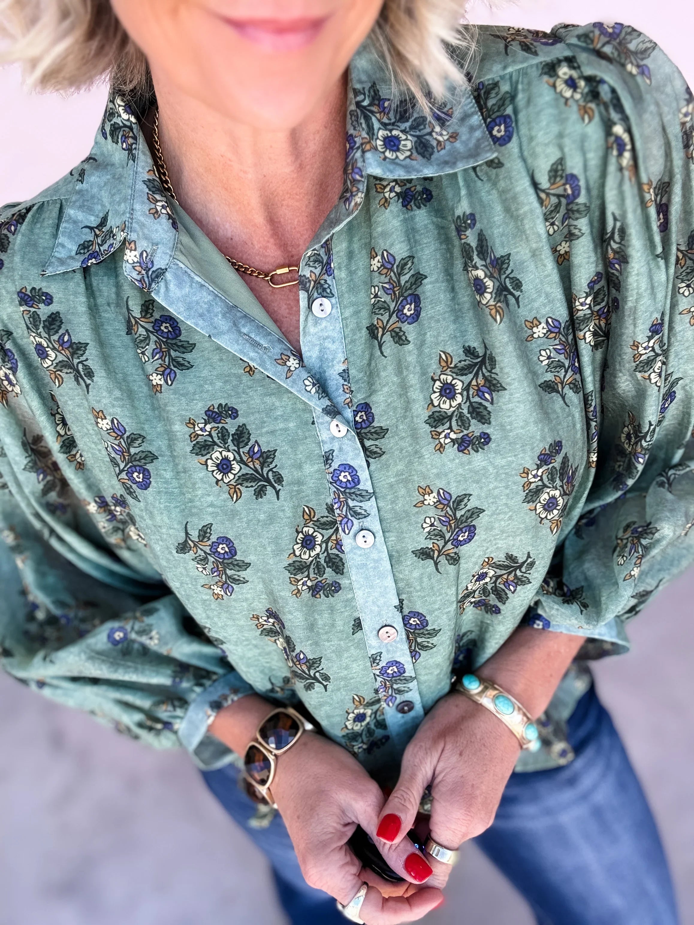 Wild Sage Blouse