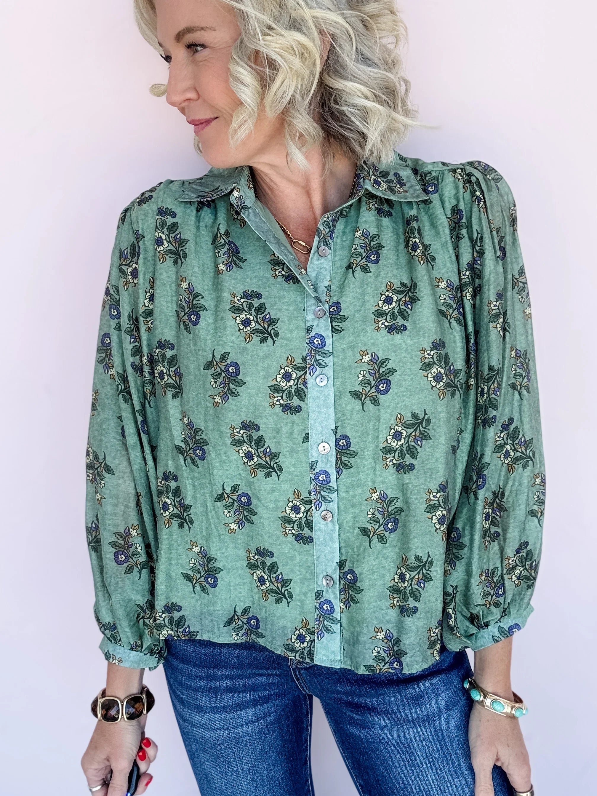 Wild Sage Blouse