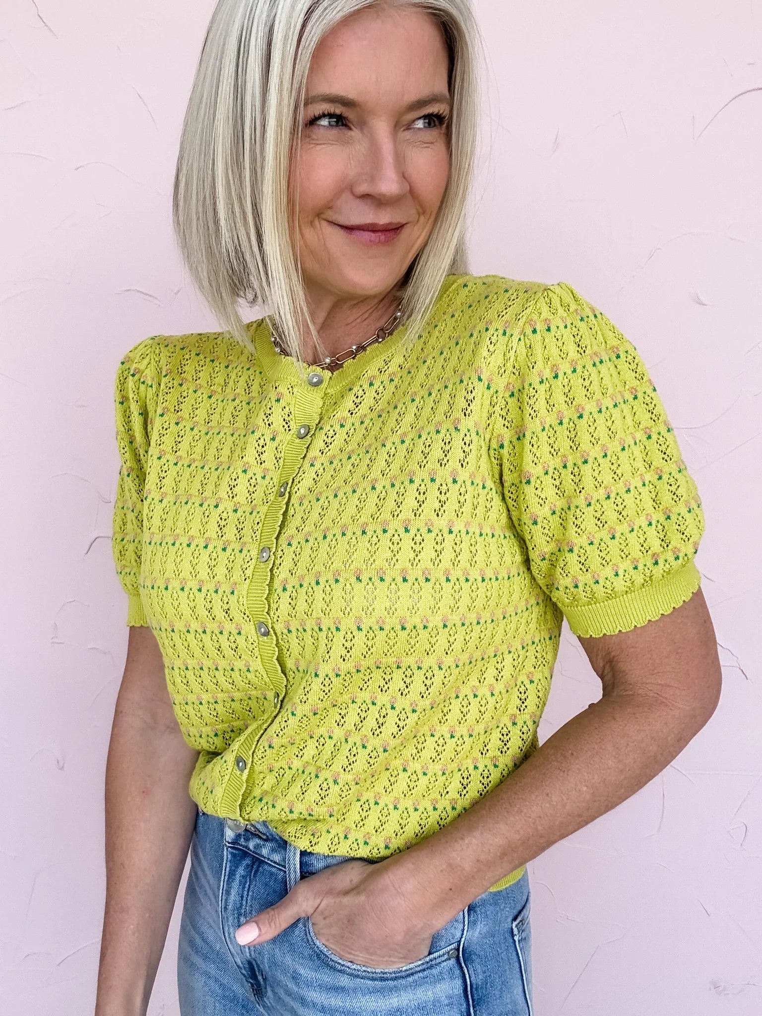 Dainty Days Cardigan Top - 30% OFF