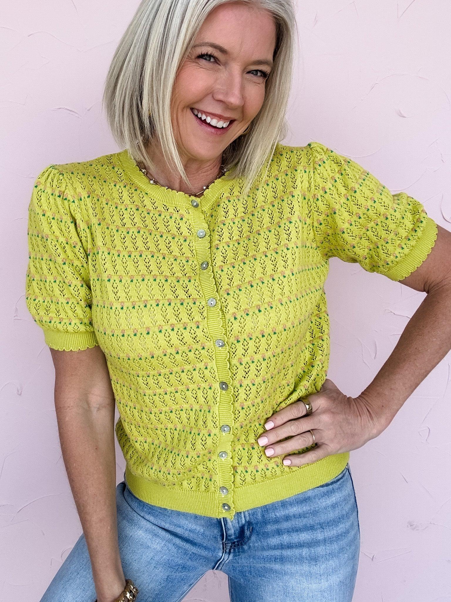 Dainty Days Cardigan Top - 30% OFF