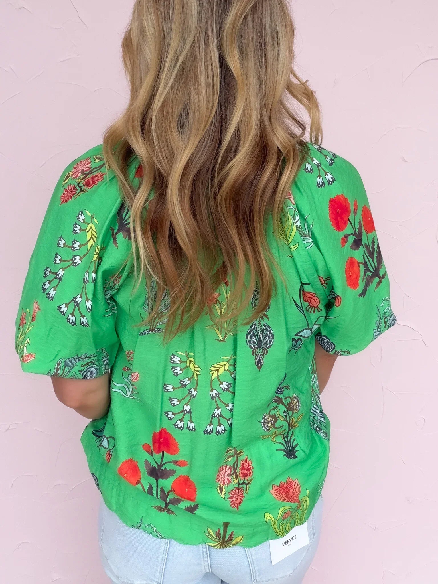 Front Porch Florals Top