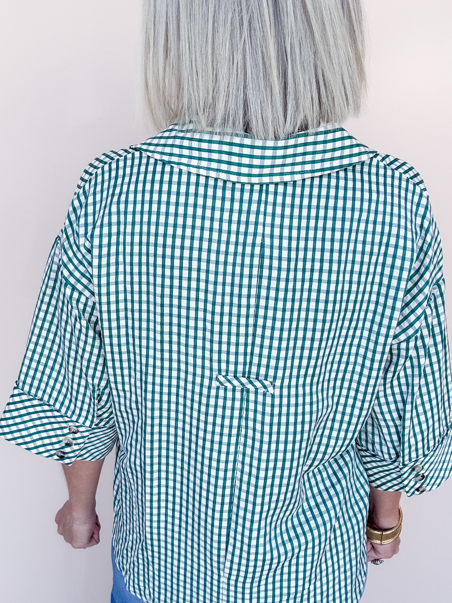 Fernhill Gingham Top
