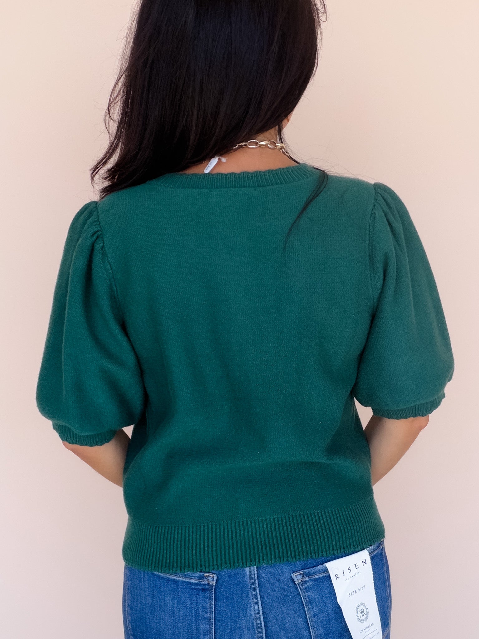 Sweet on the Edges Cardigan | Green