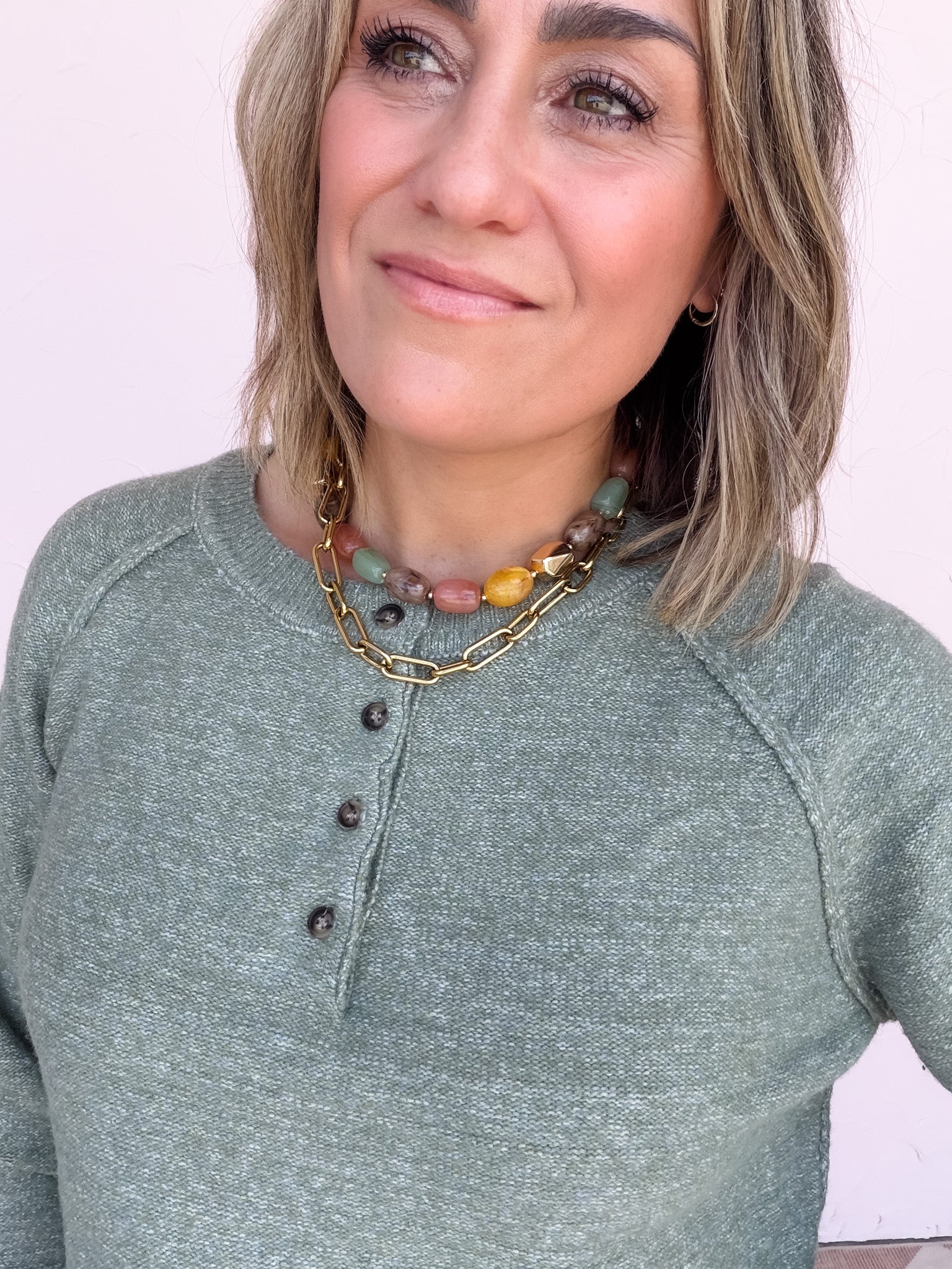 Sage State Henley