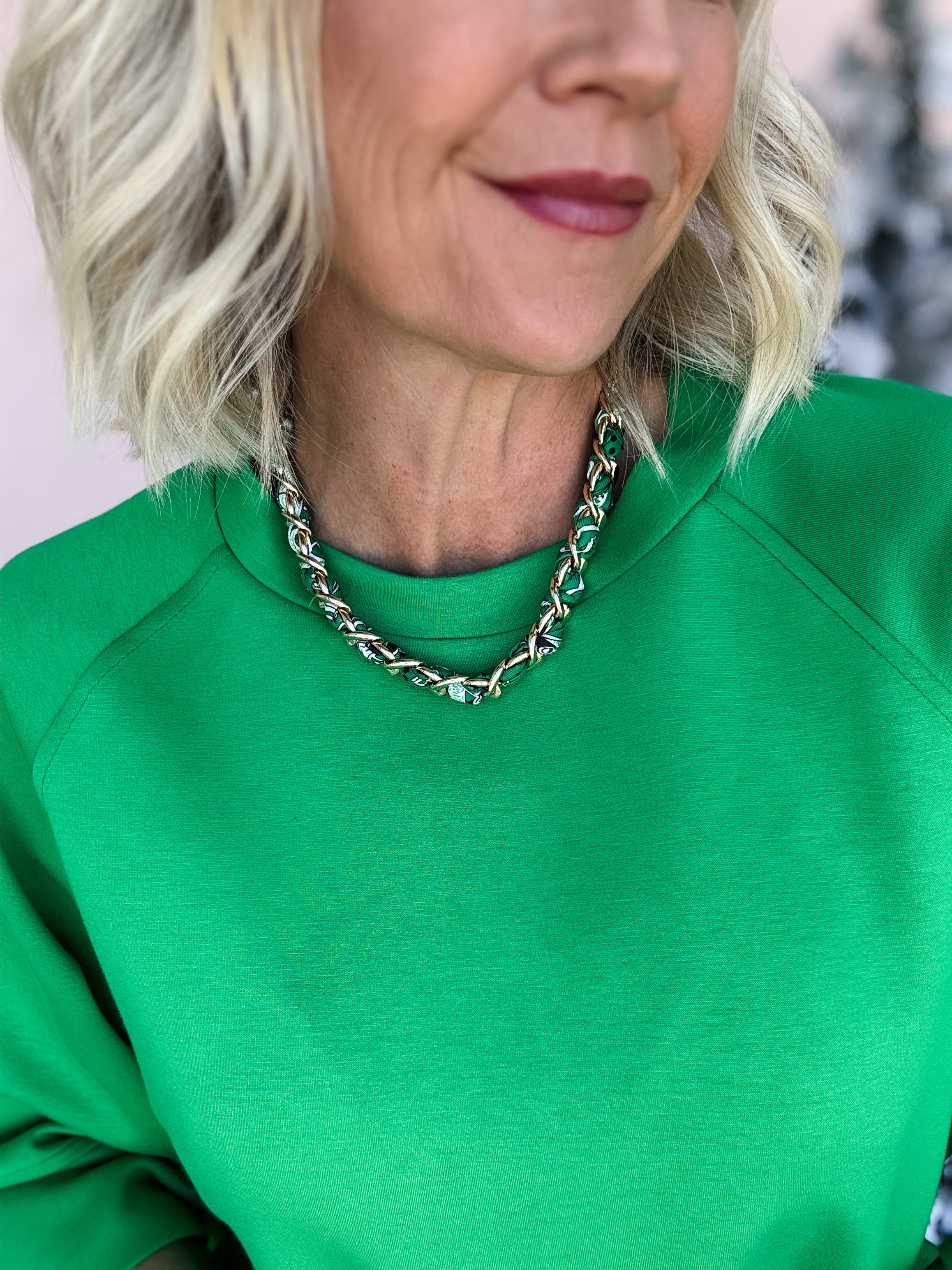 Green With Envy Top