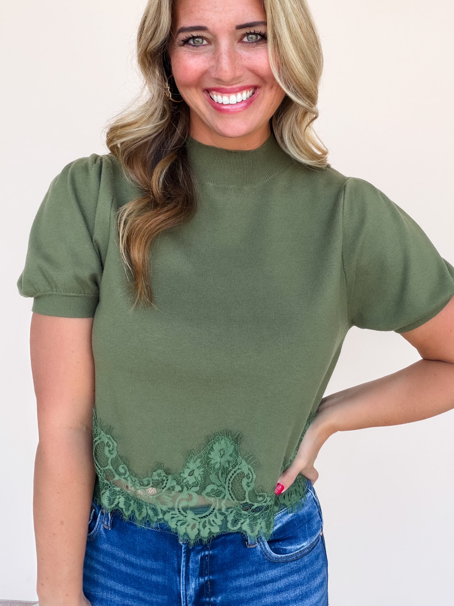 Laurel & Lace Top