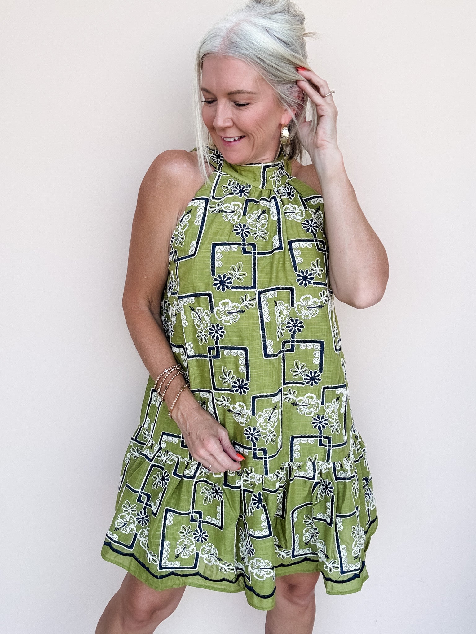 Olive Branch Dress