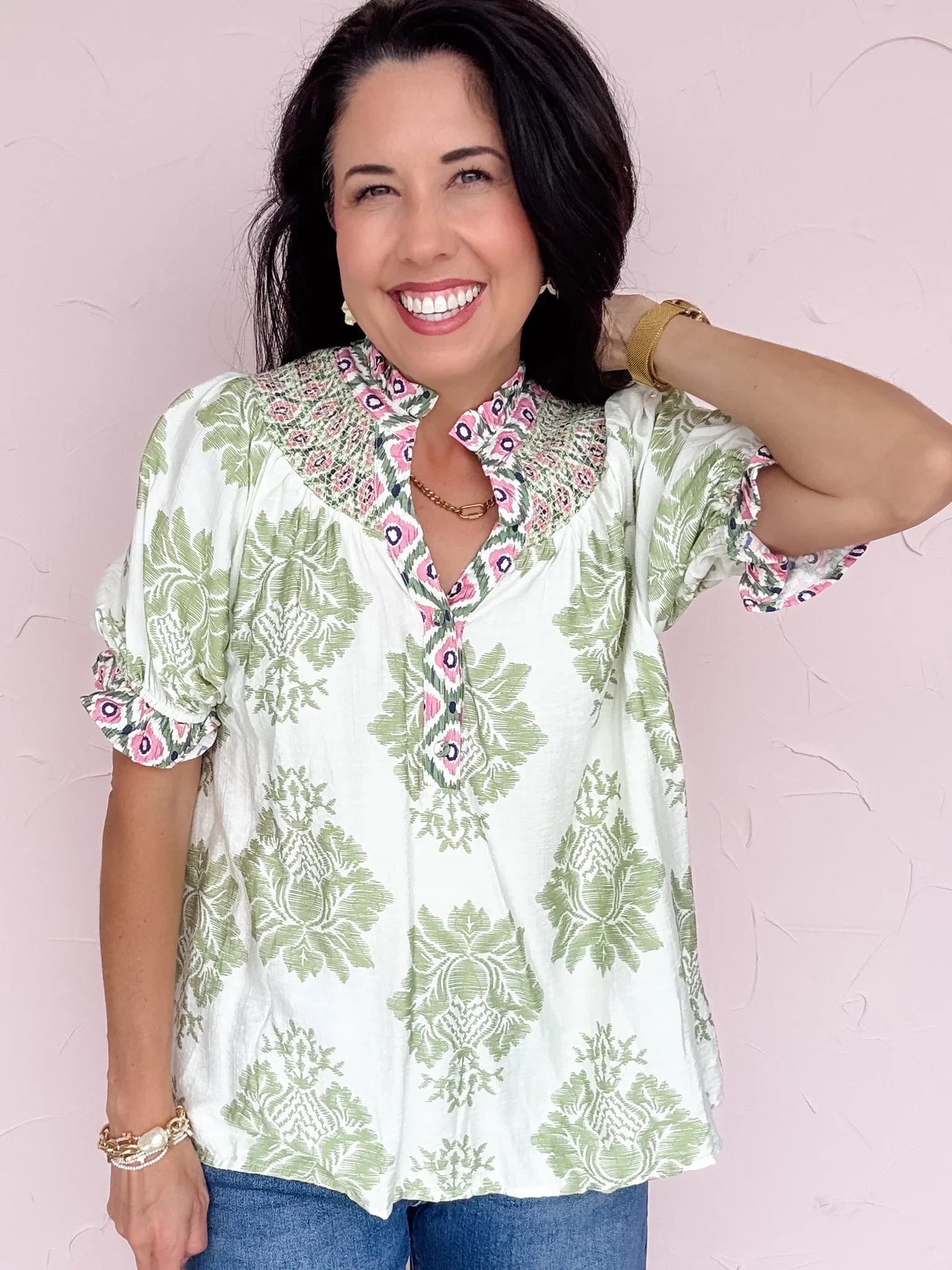 Pattern Break Top