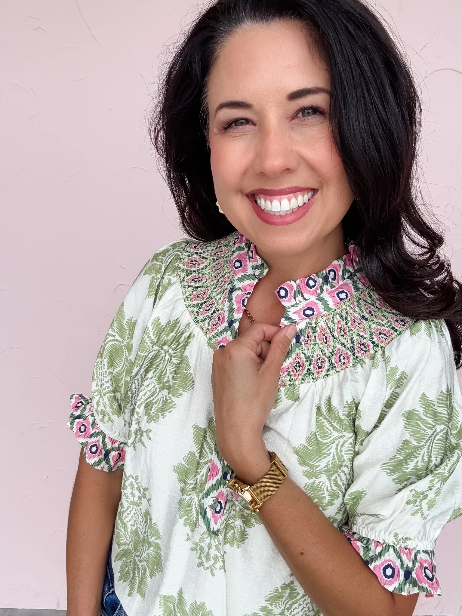 Pattern Break Top