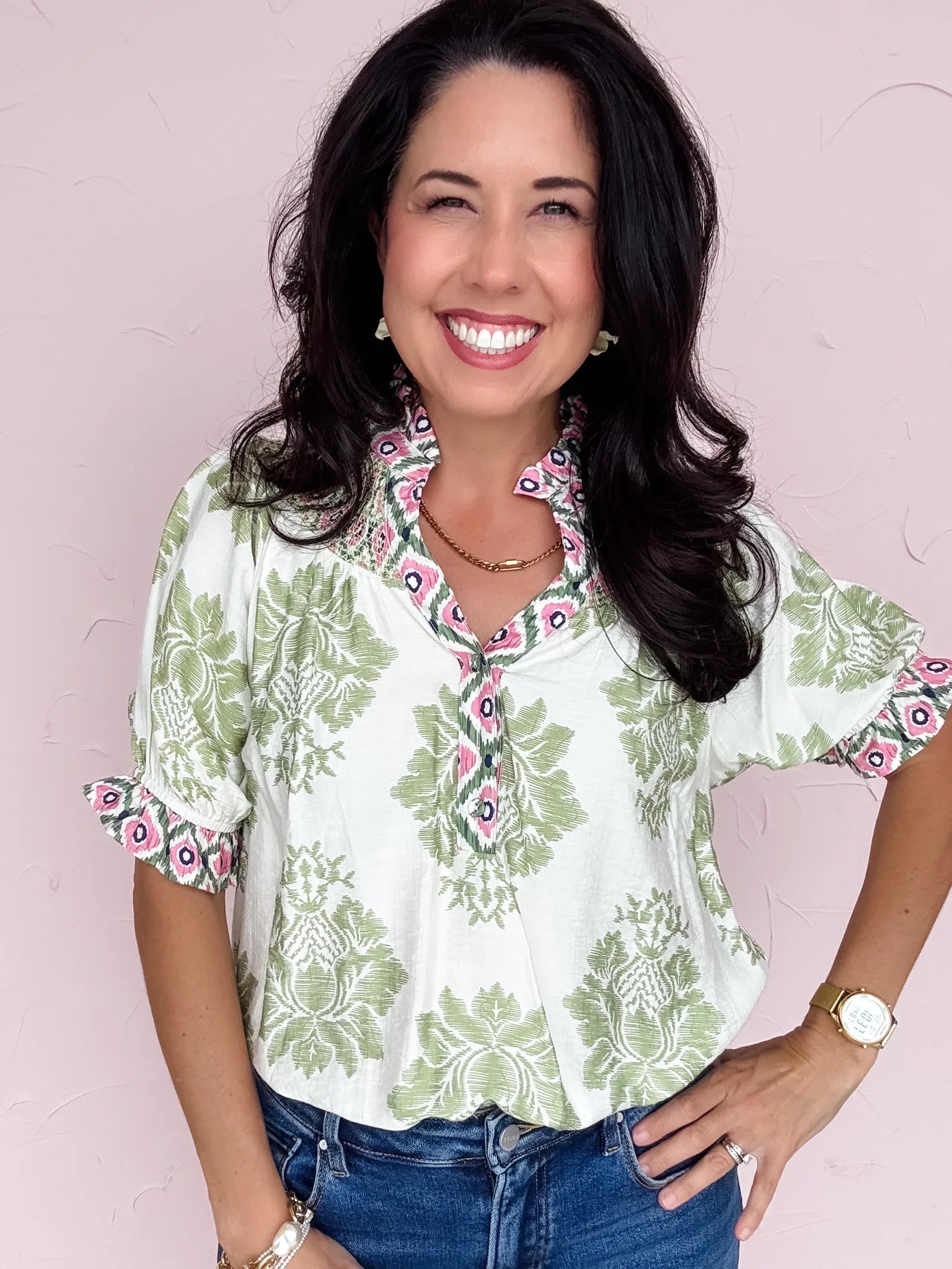 Pattern Break Top