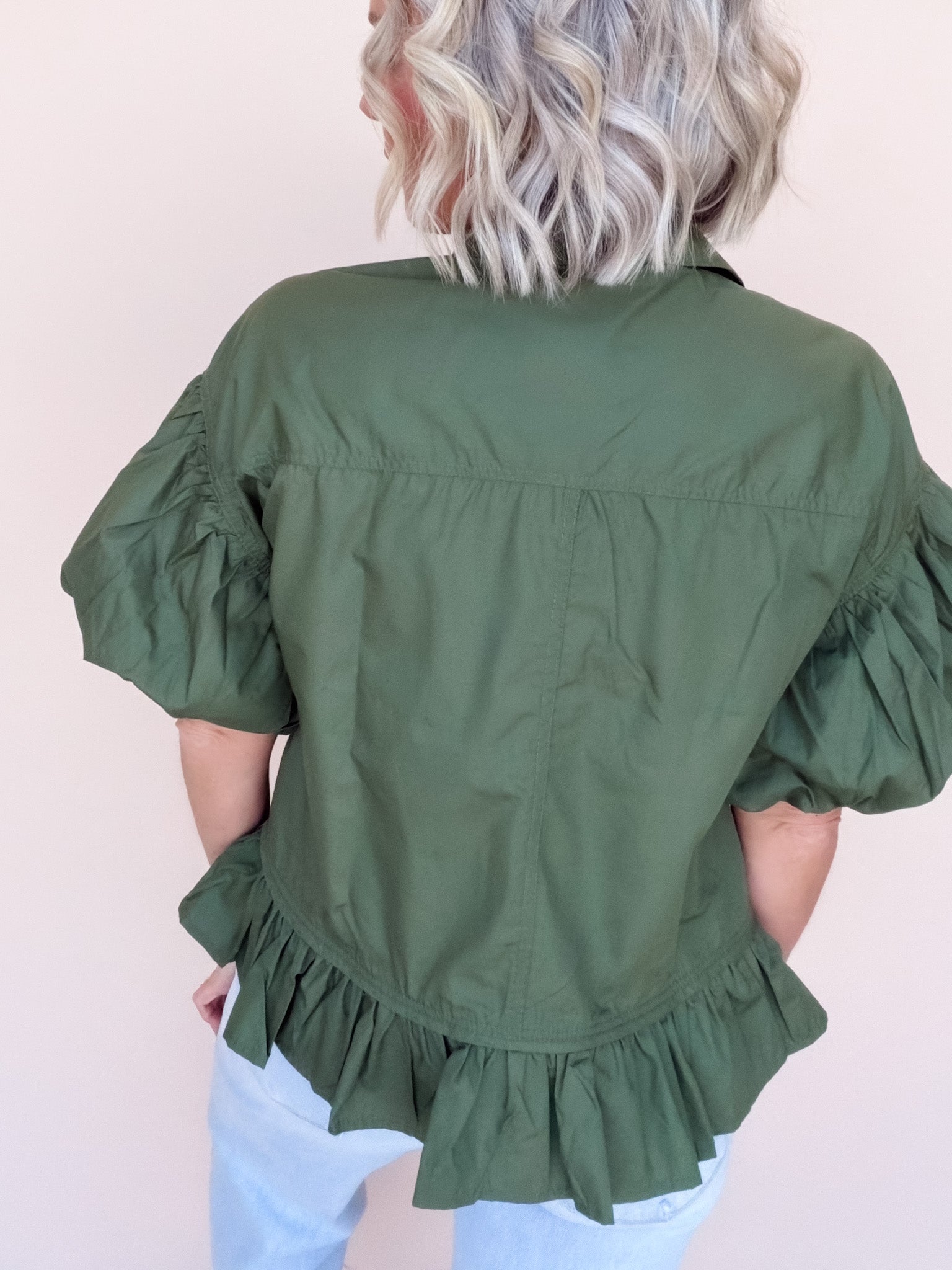 Chasing Daylight Top | Olive