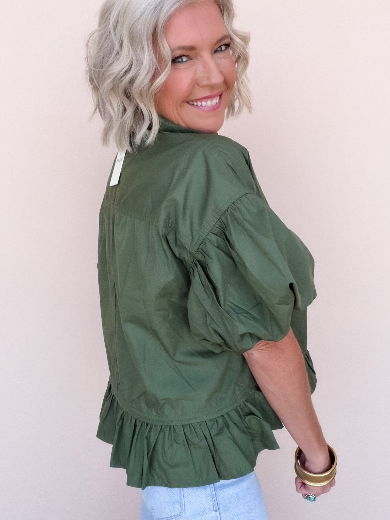 Chasing Daylight Top | Olive