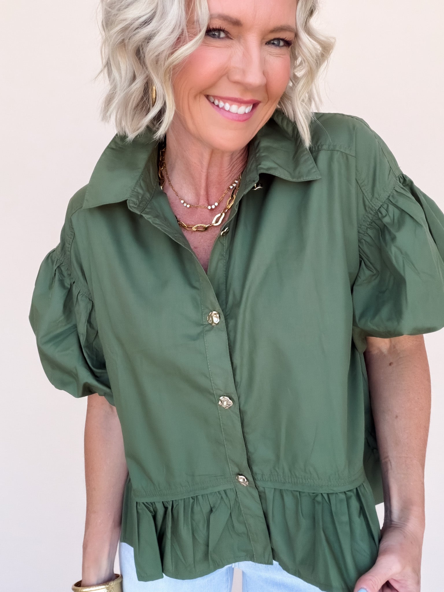 Chasing Daylight Top | Olive