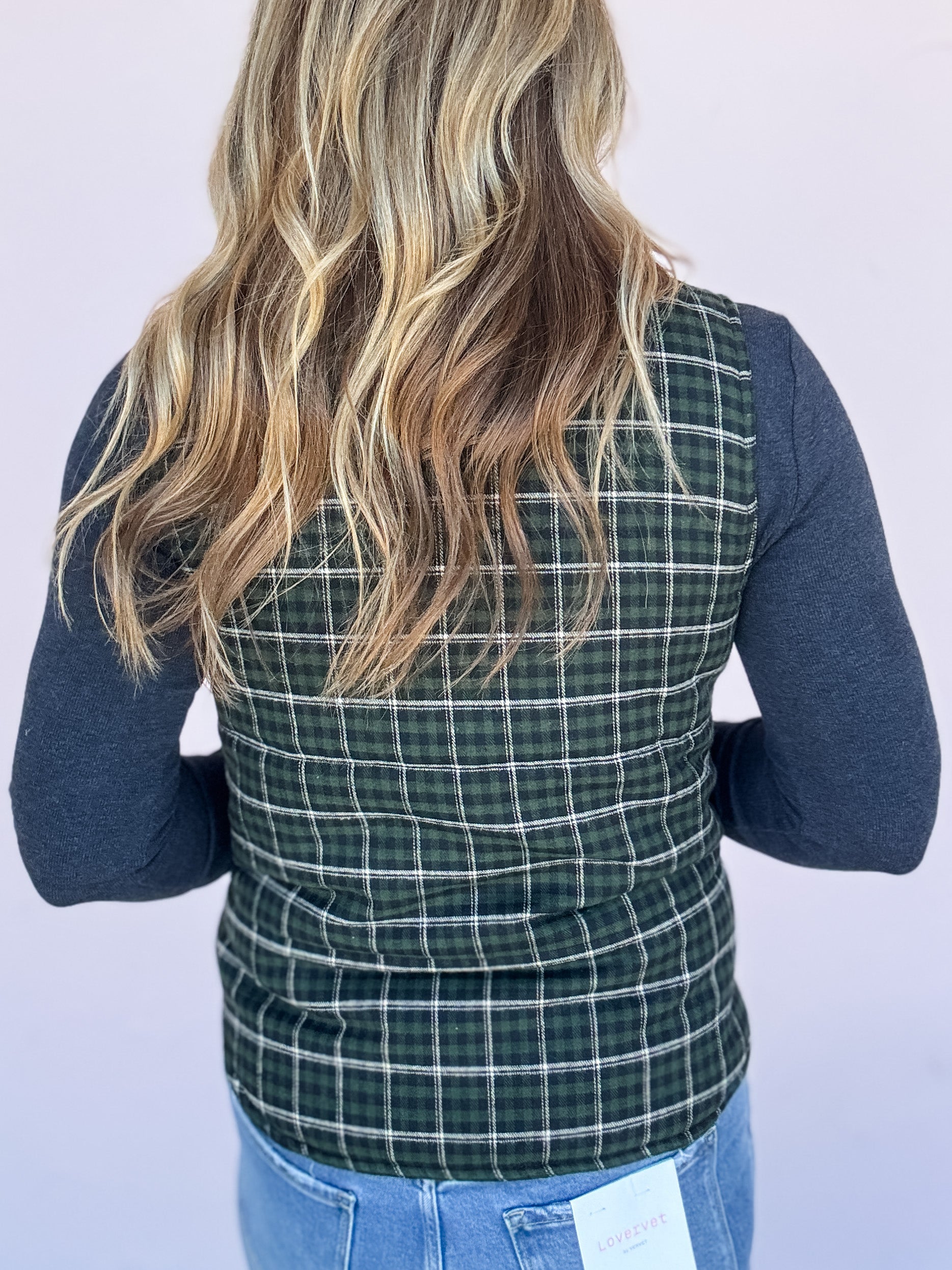 Wander Well Plaid Vest