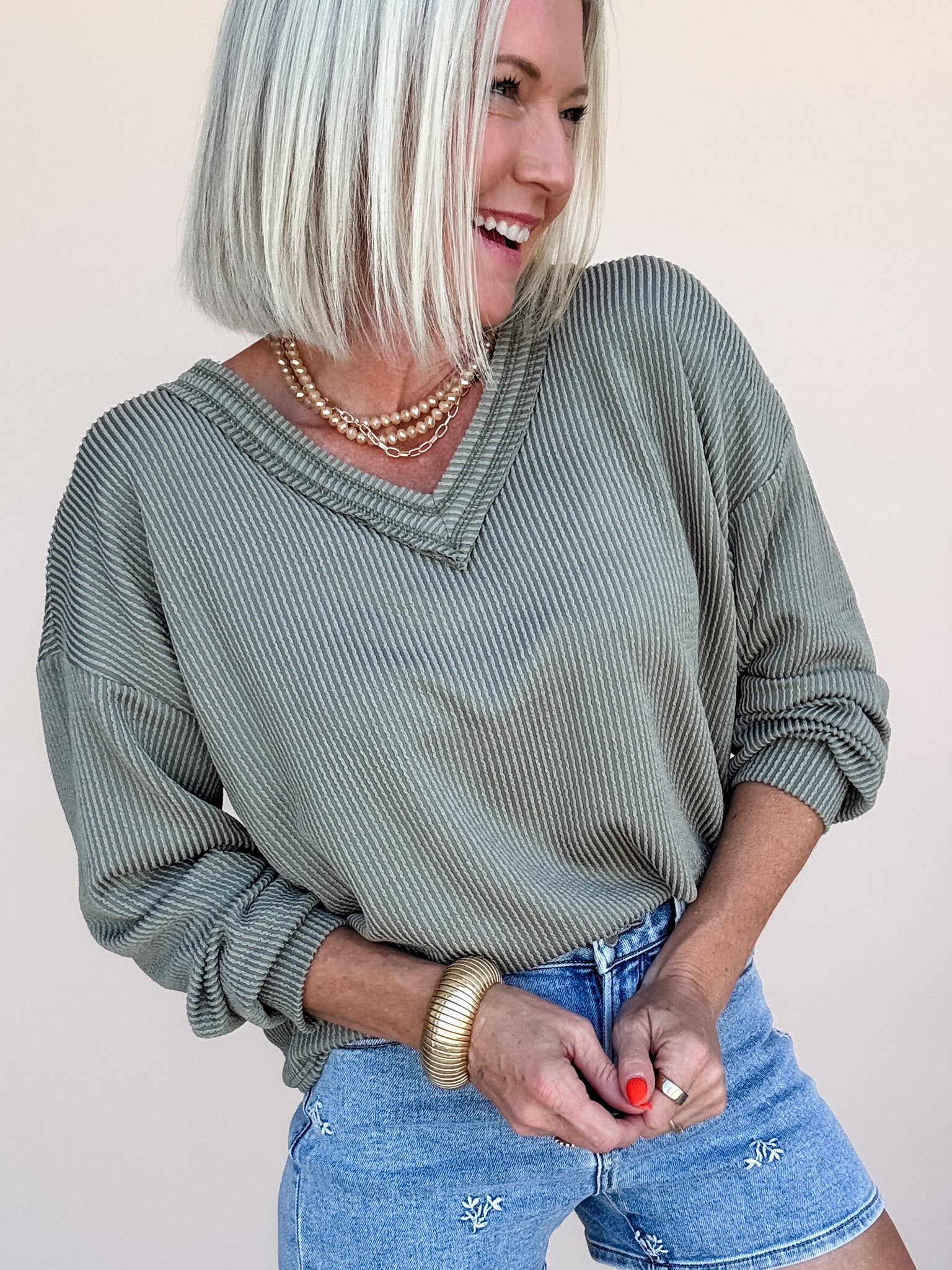Peyton Ribbed Top