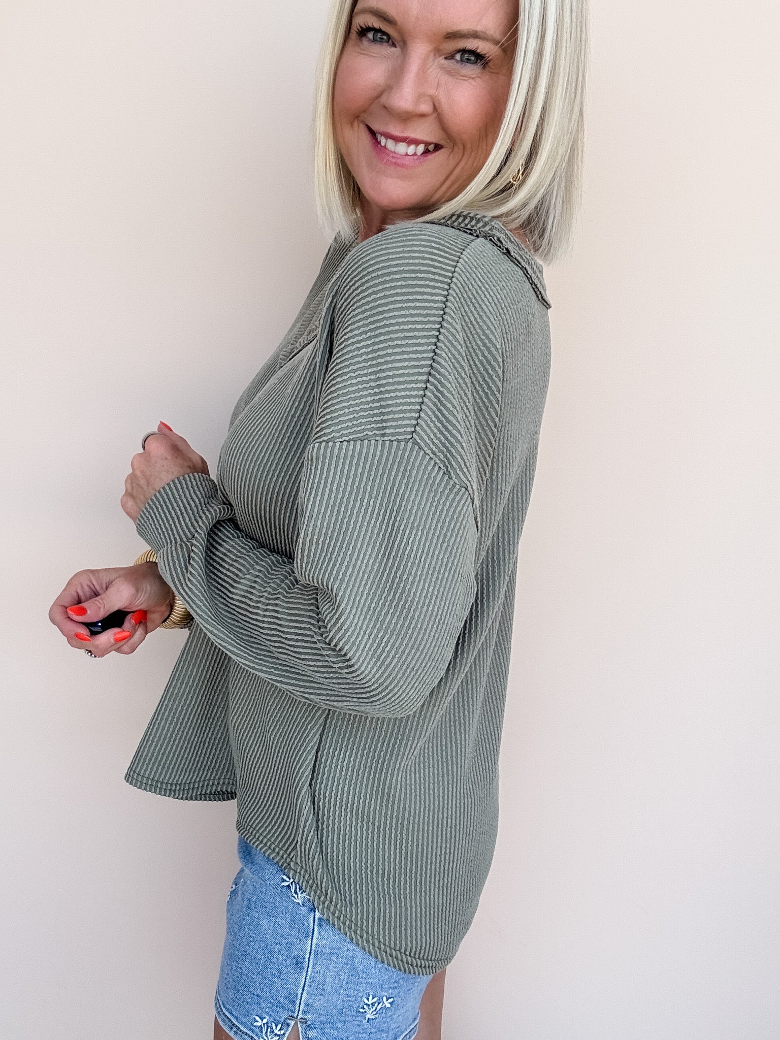 Peyton Ribbed Top