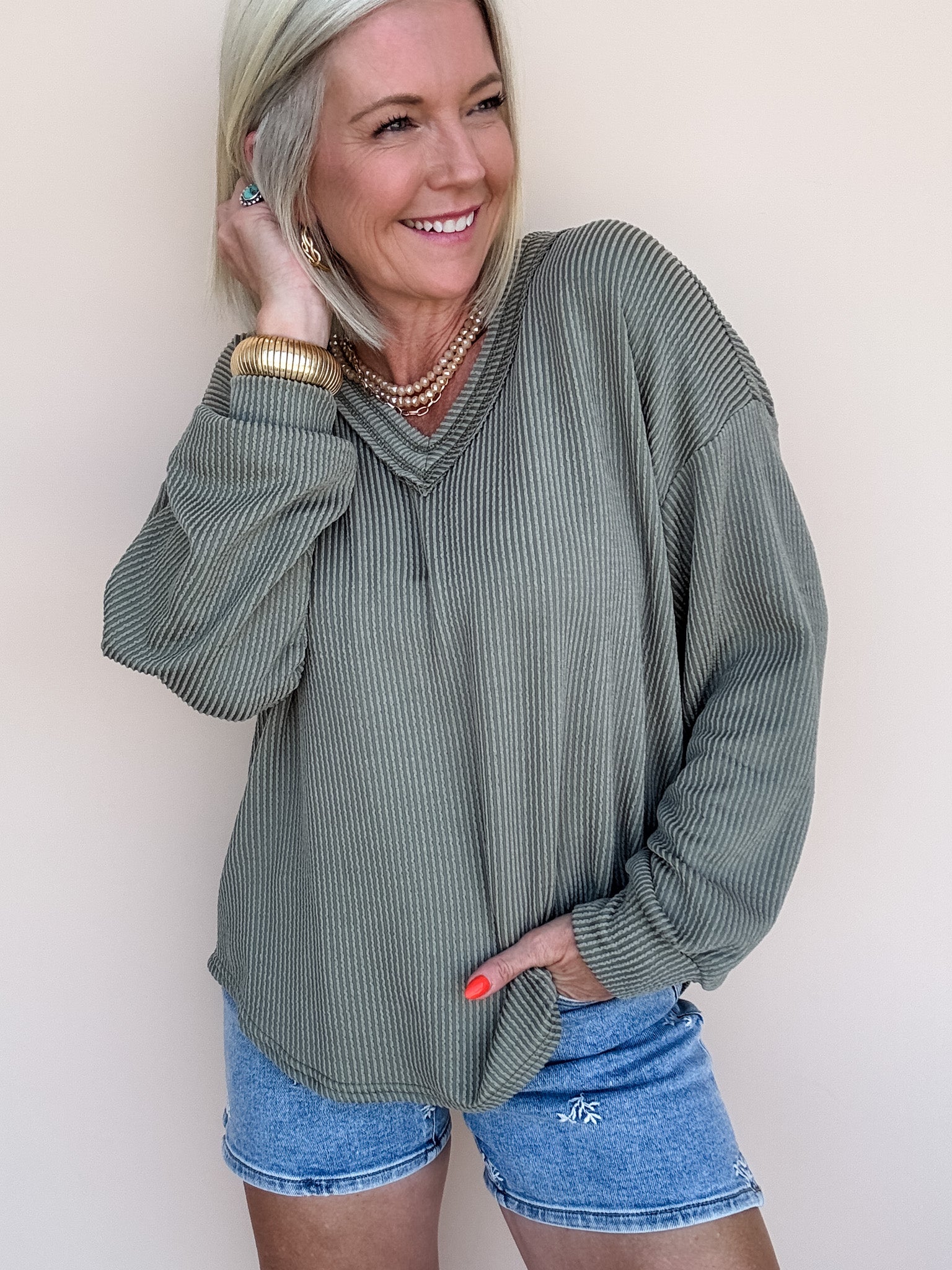 Peyton Ribbed Top