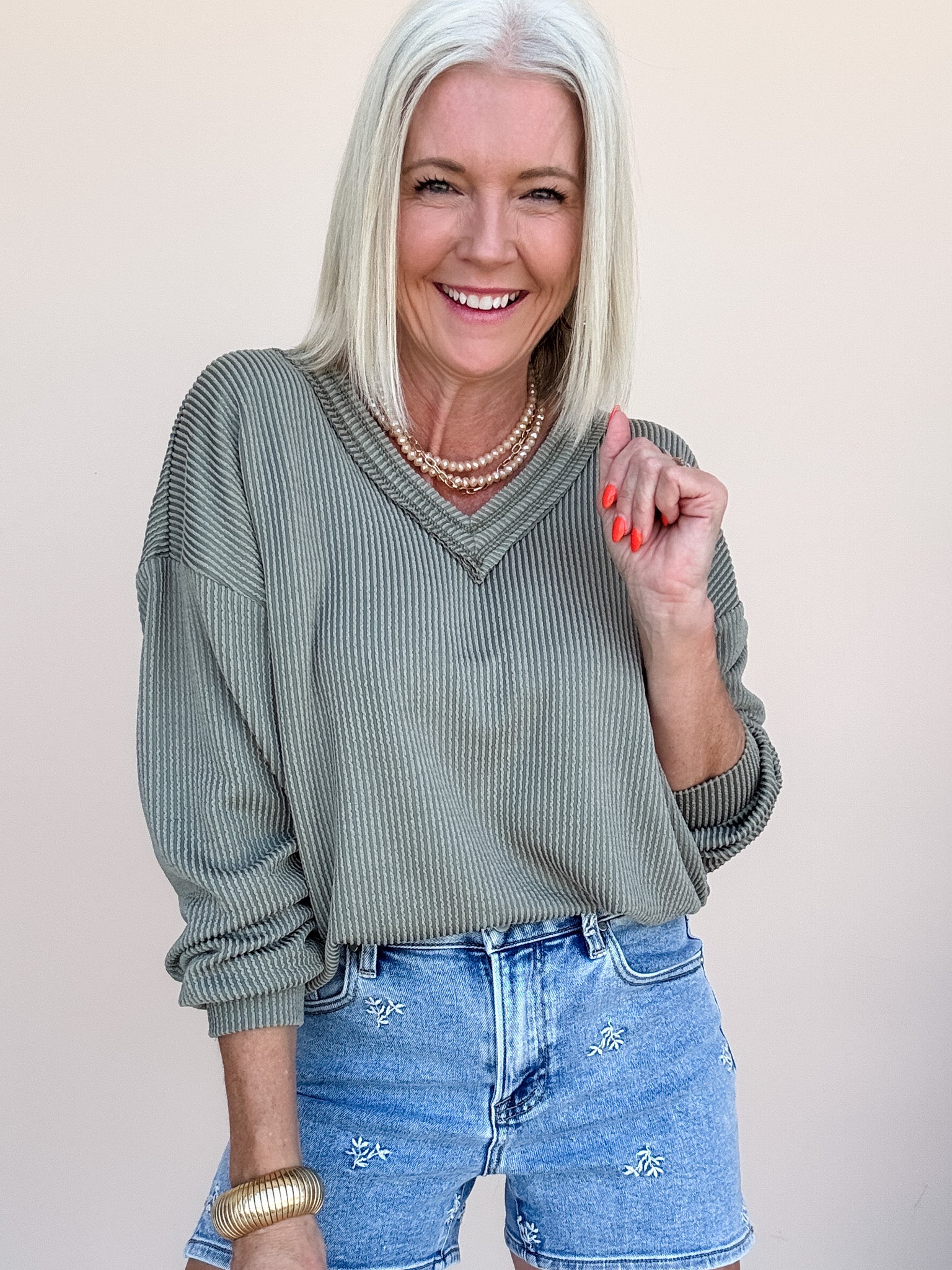 Peyton Ribbed Top
