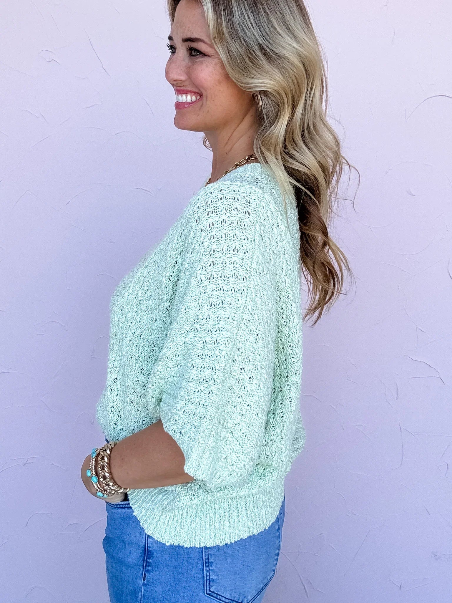 Holland Texture Top- 30% OFF